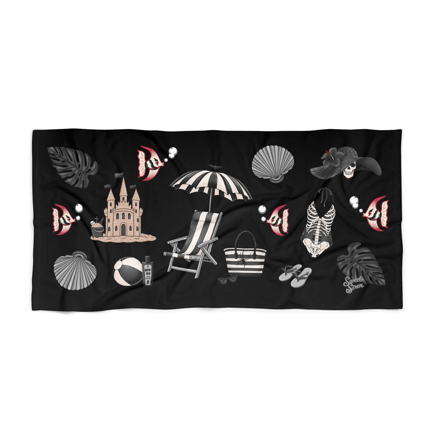 MerGoth All Print -  Beach Towel