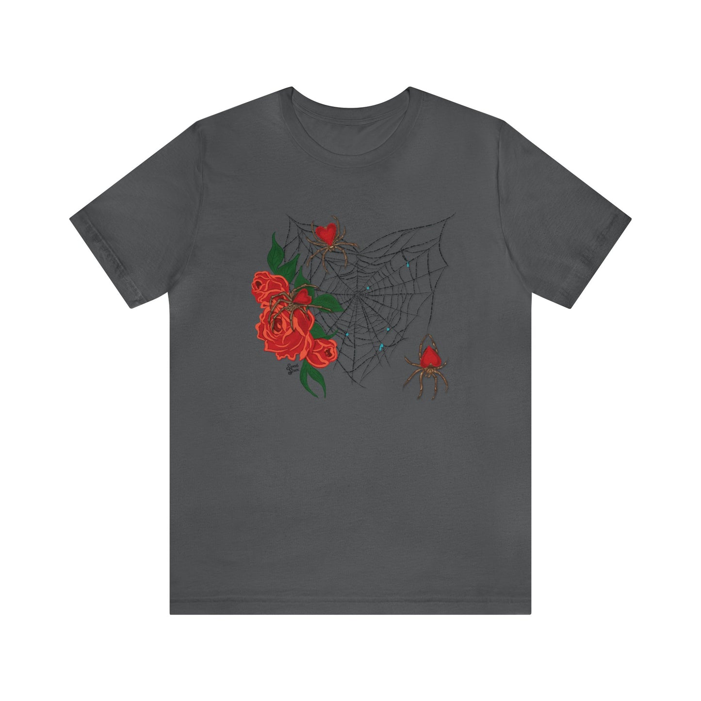Valentine's Spiderweb - Unisex Tee