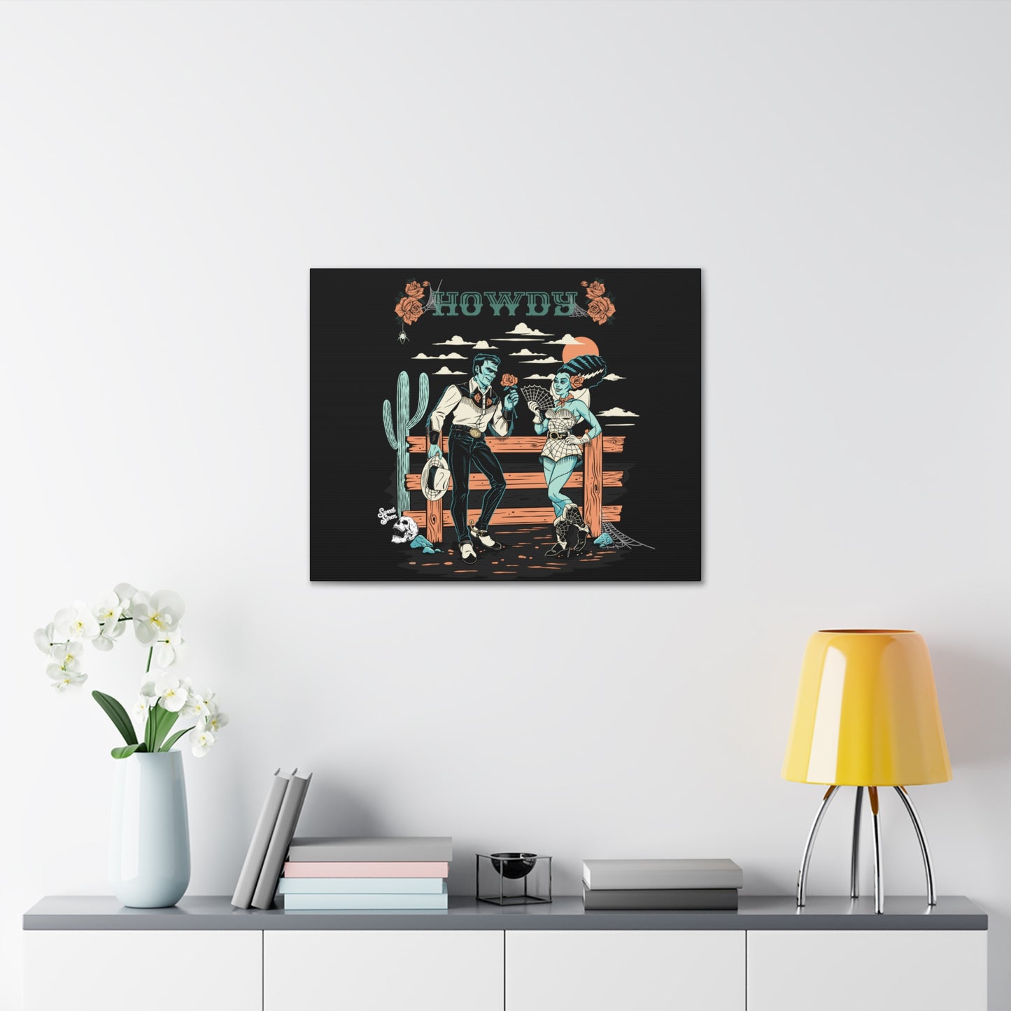 Howdy Monsters - Canvas Prints