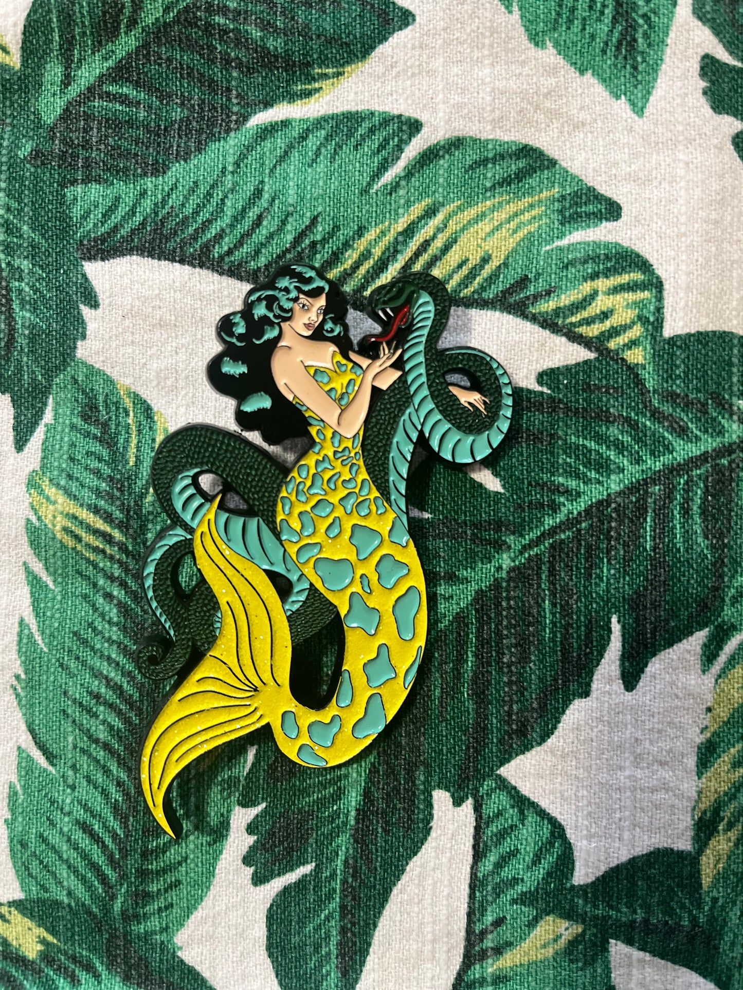 Mermaid’s Day 2025 Year of the Snake ENAMEL PIN