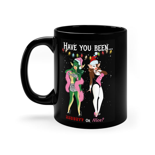 Gremlins Naughty or Nice?-  11oz Black Mug