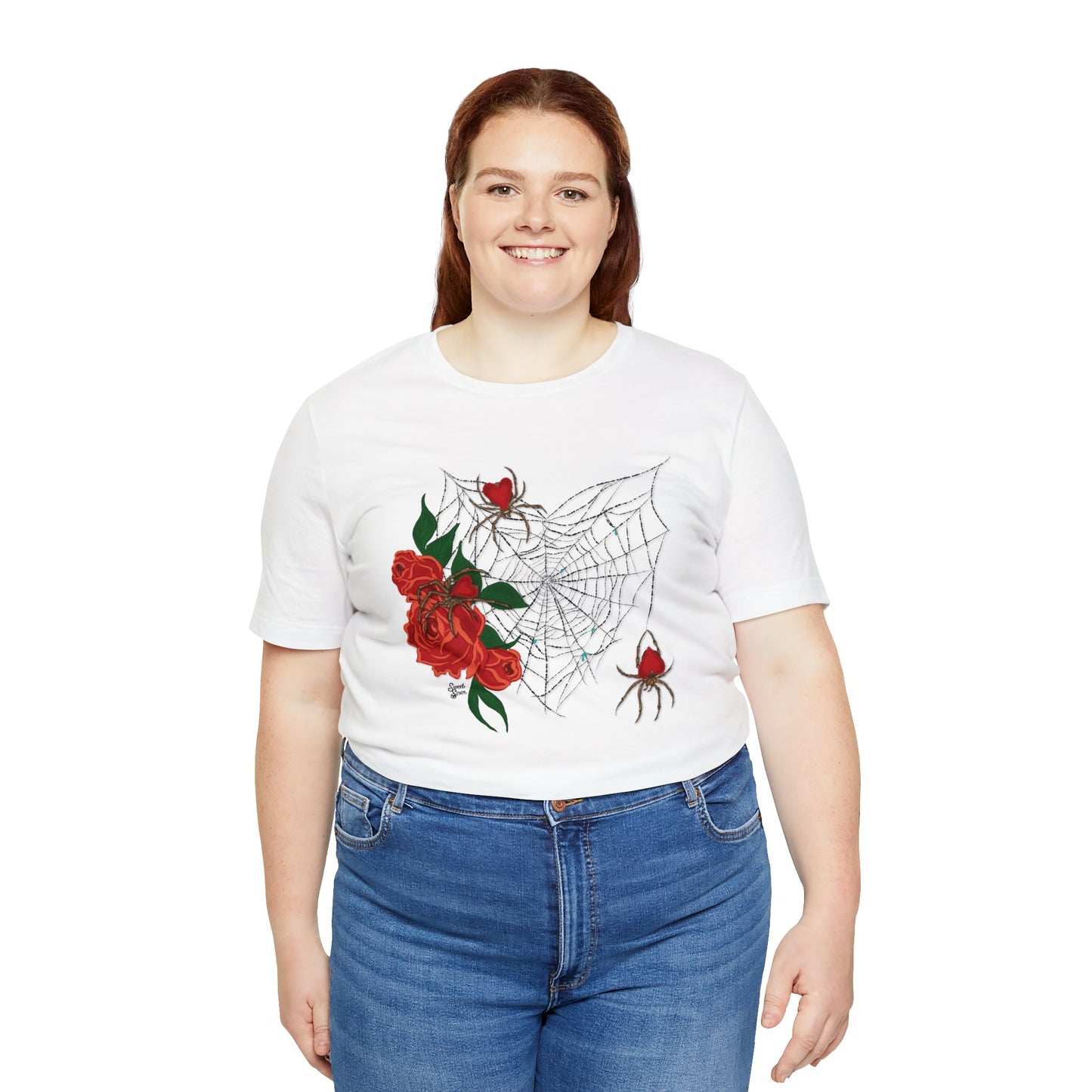 Valentine's Spiderweb - Unisex Tee