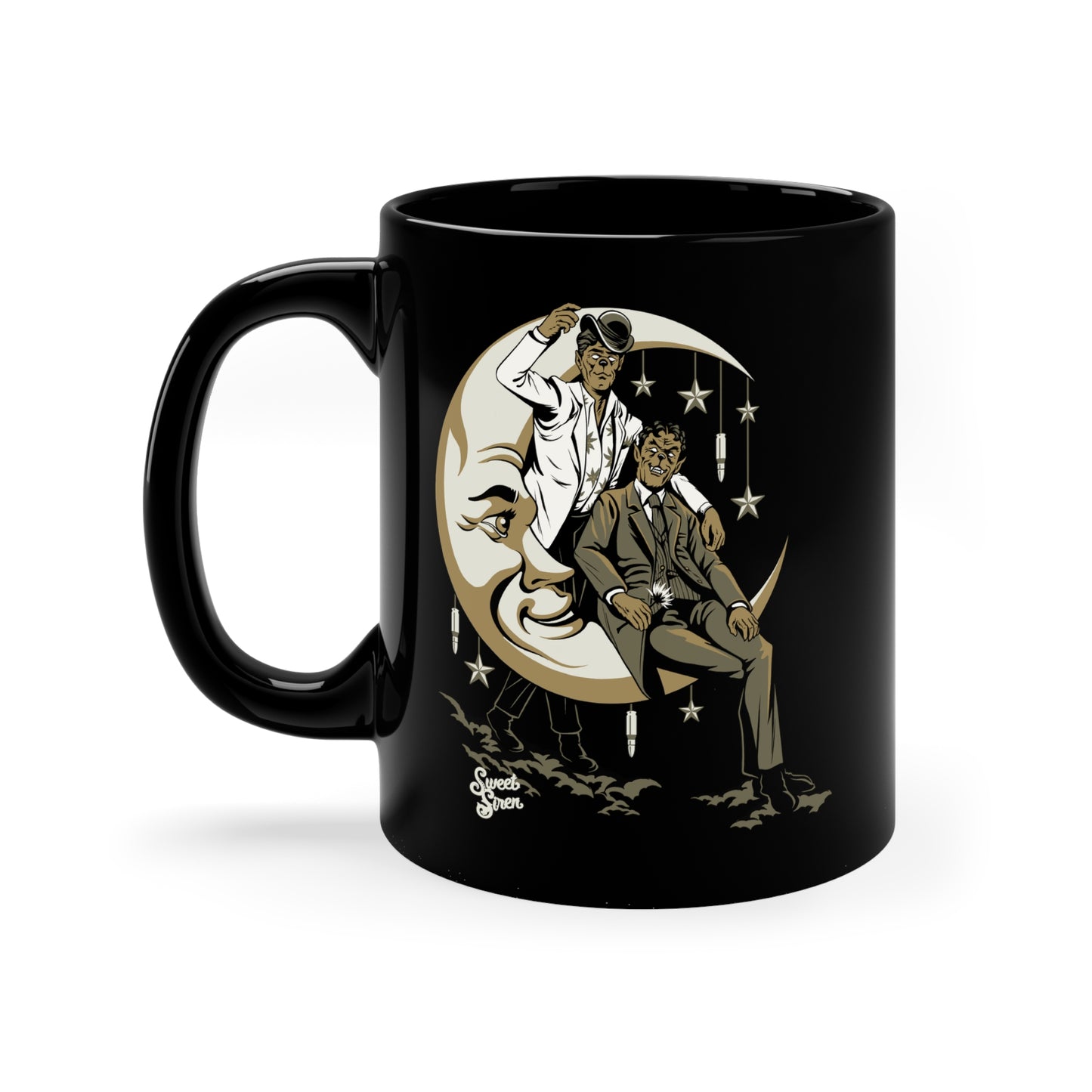Queens of the Night - Werewolves -  11oz Black Mug