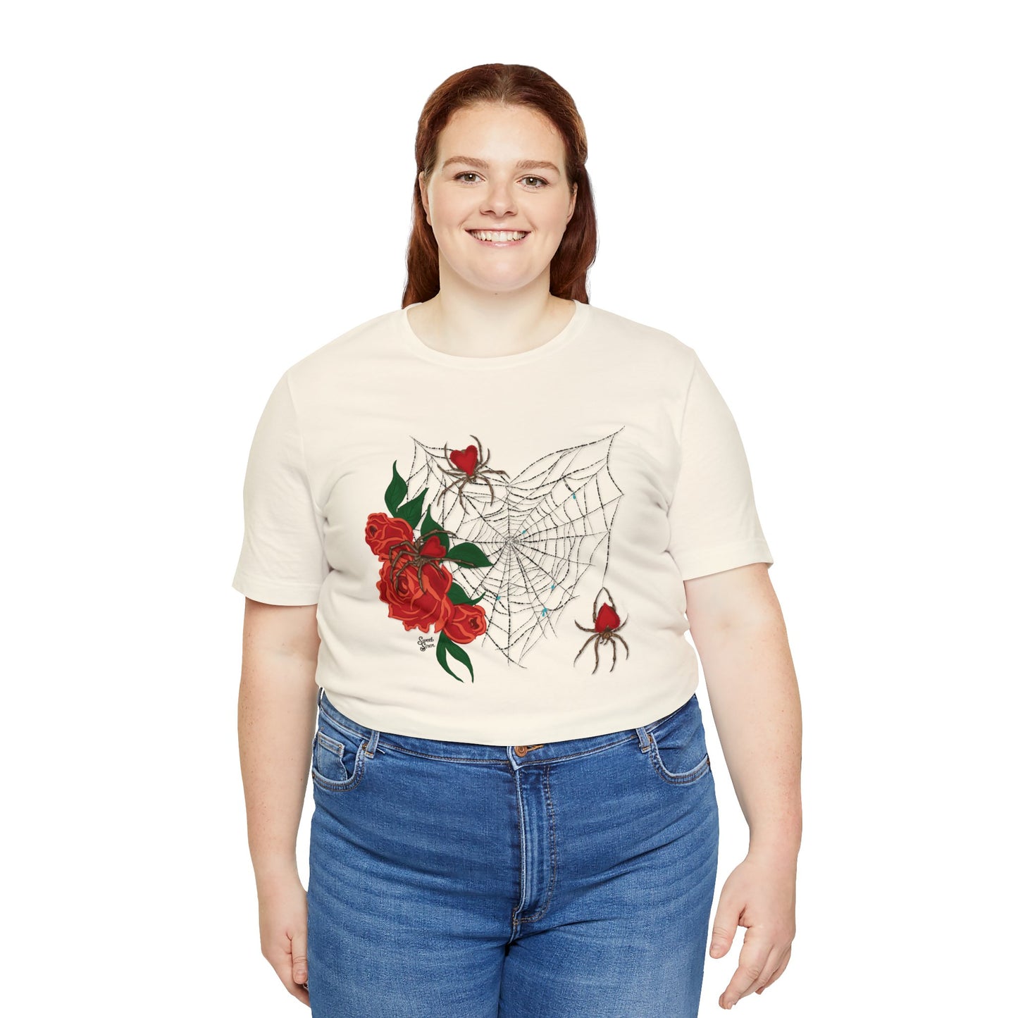 Valentine's Spiderweb - Unisex Tee