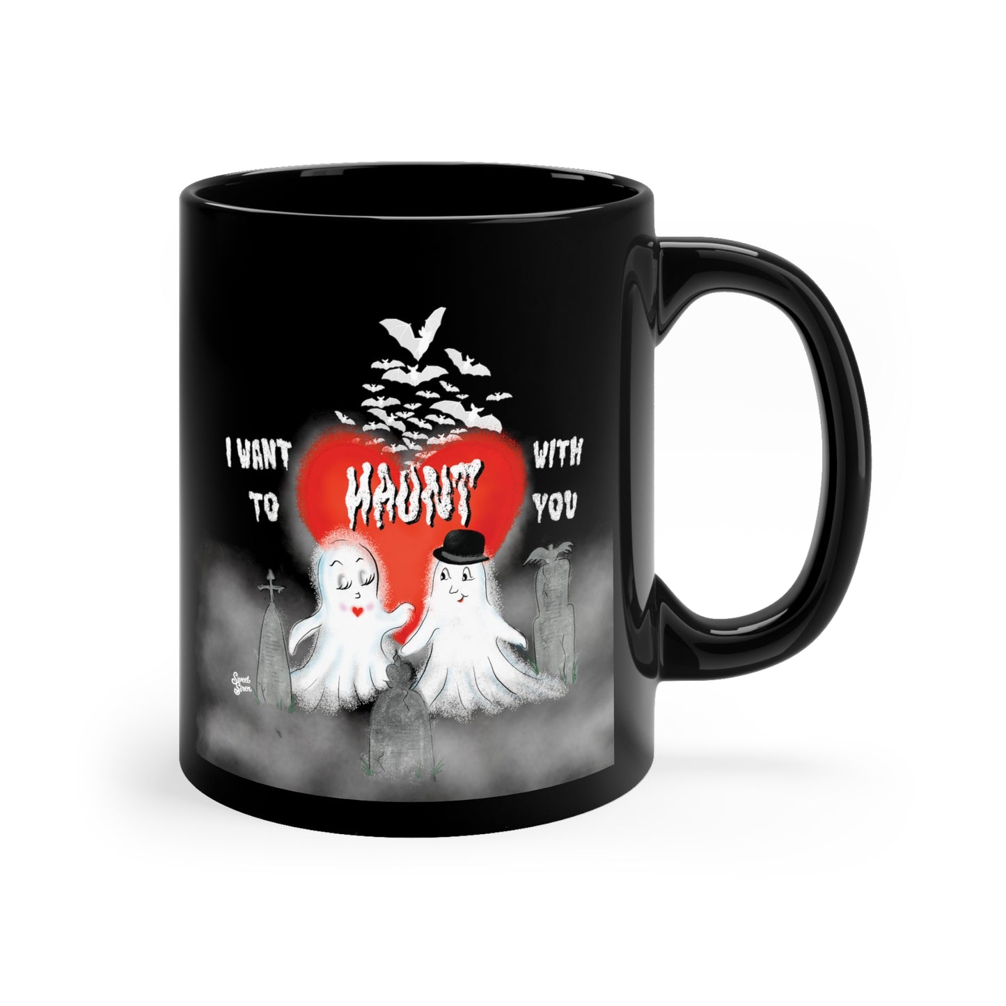 Haunt with You 11oz Black Mug
