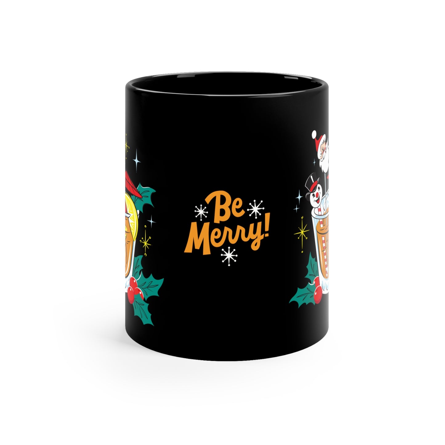 Old Fashioned with a Twist -  11oz Black Mug