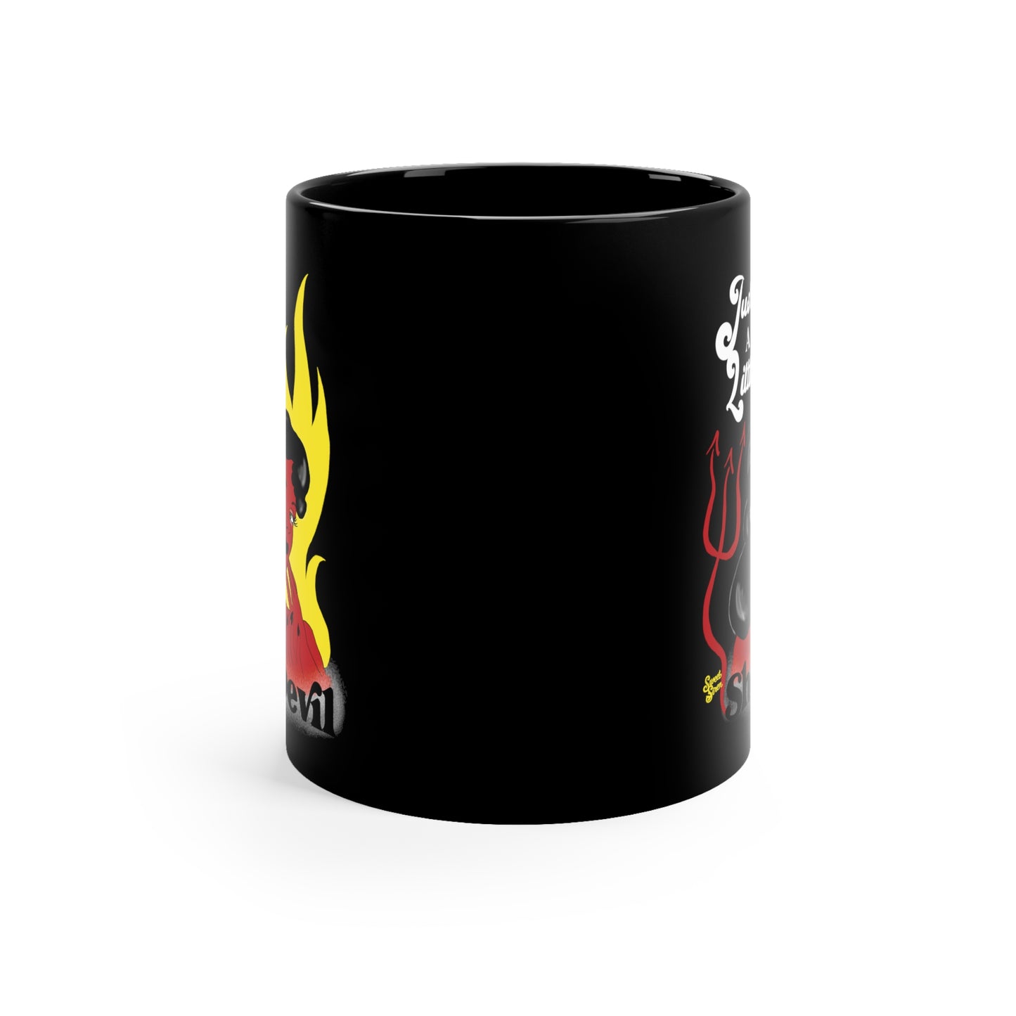 She Devil 11oz Black Mug
