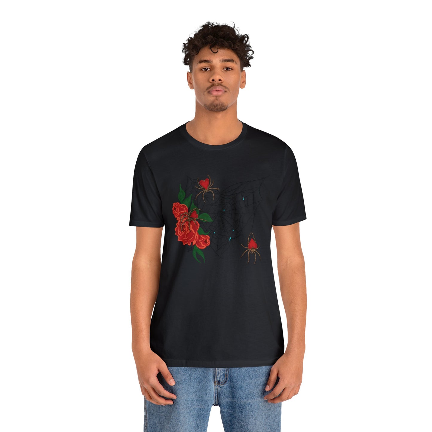 Valentine's Spiderweb - Unisex Tee