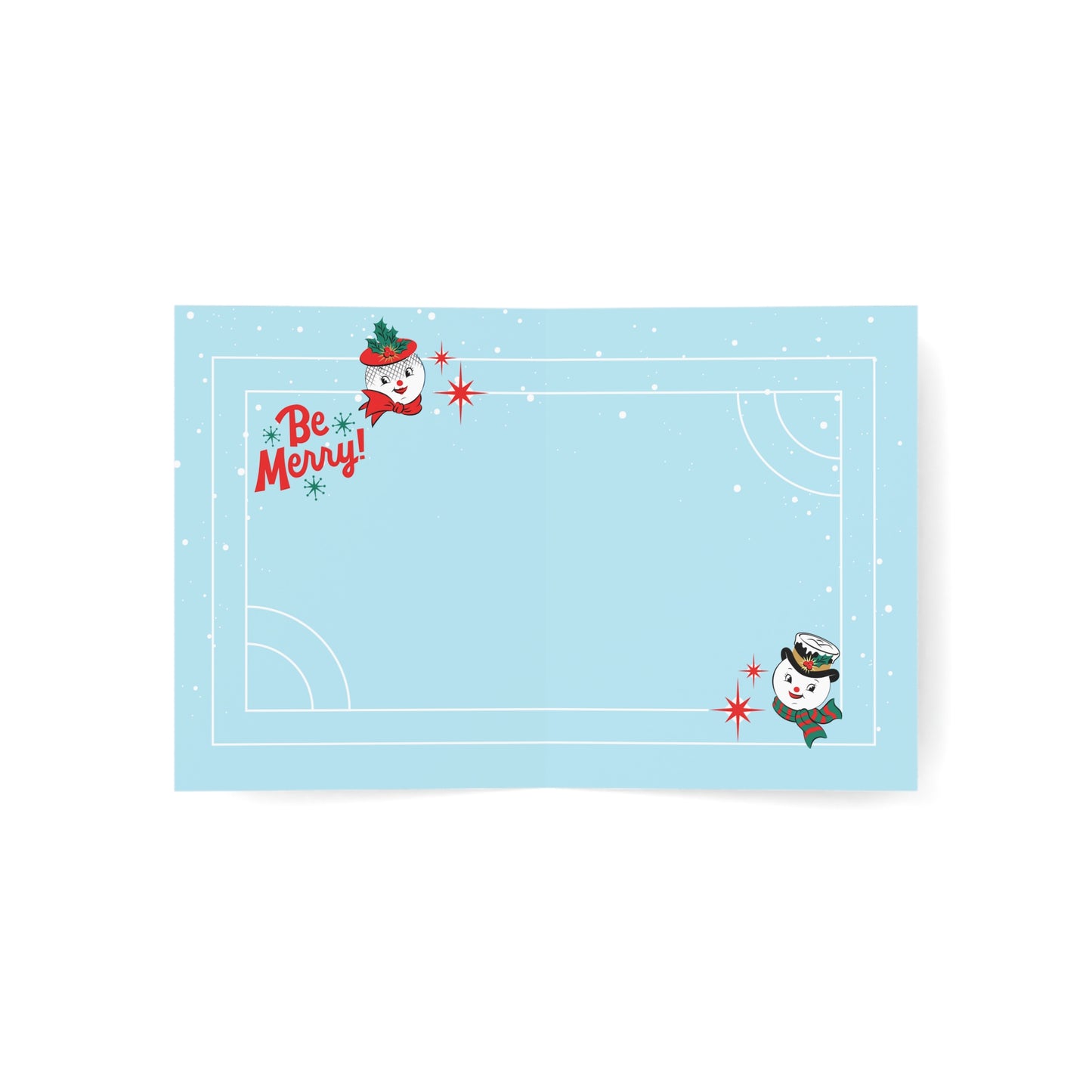 Snowed In Couple - Greeting Cards (1, 10, 30, and 50pcs)