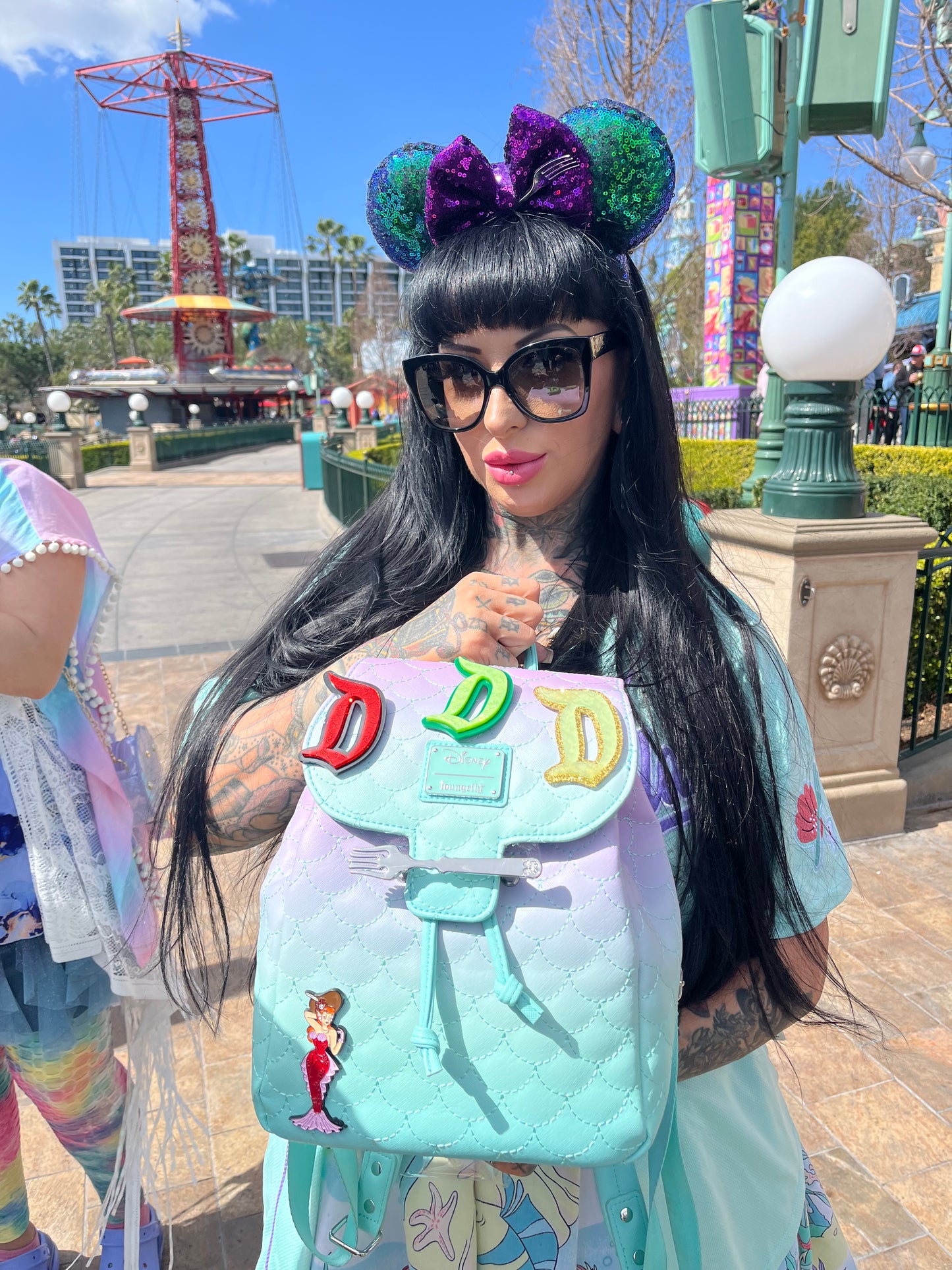 Mermaid’s Day 2025 Year of the Snake Theme "D" Brooch