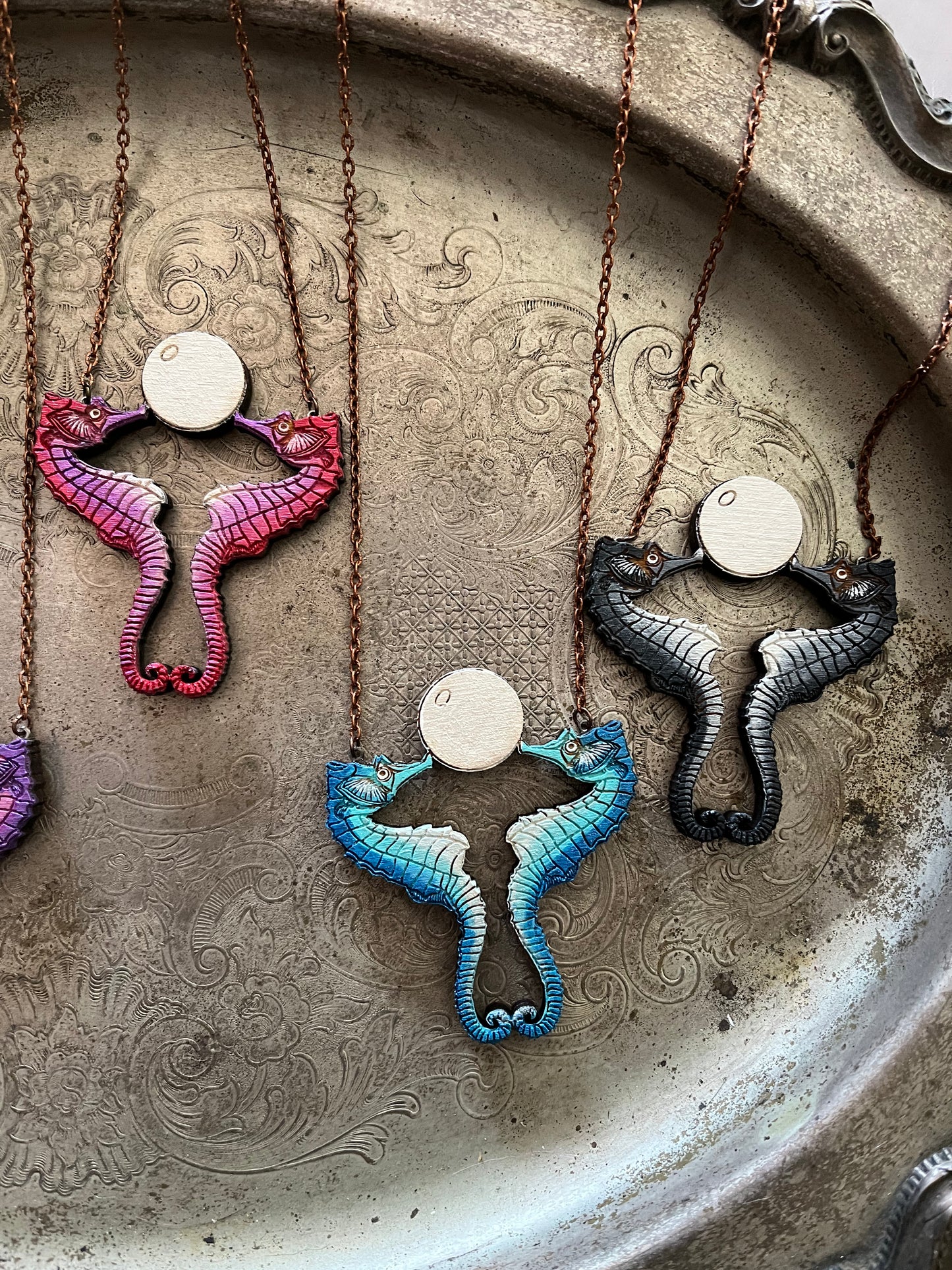 Seahorse Necklace - Large