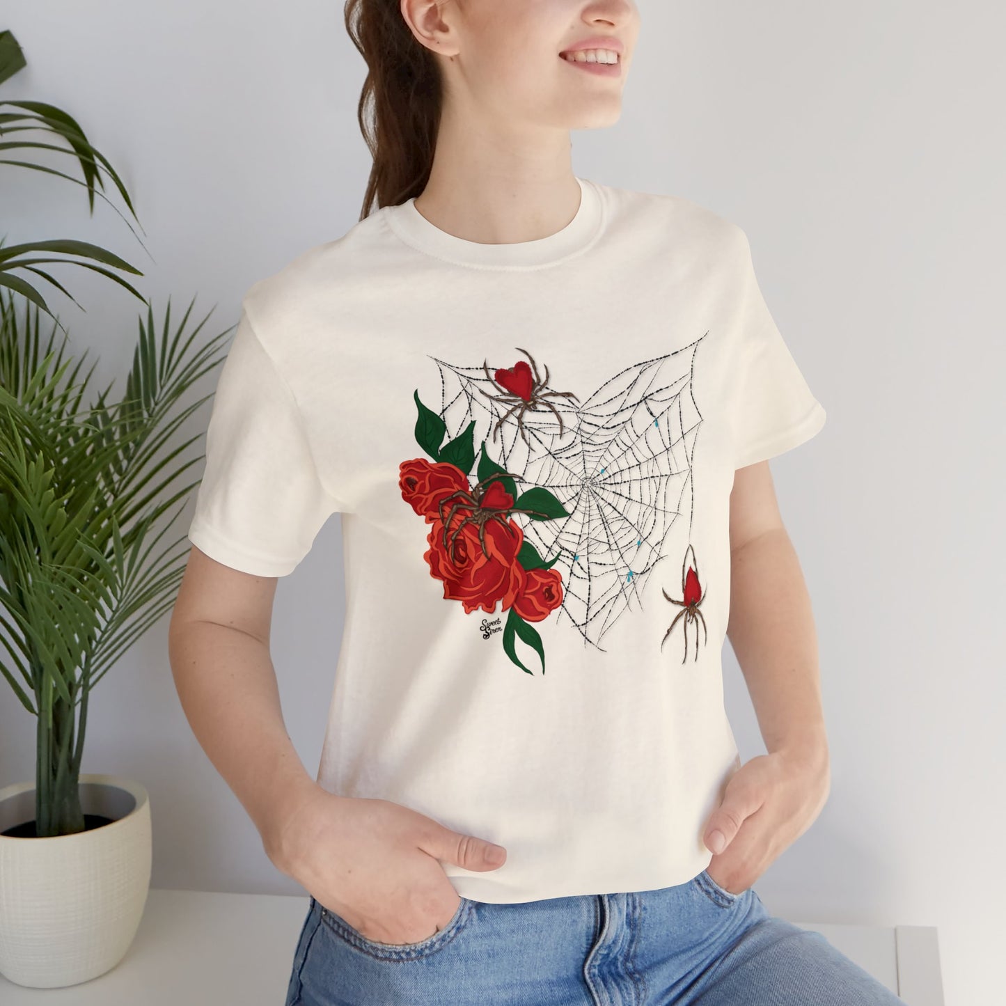 Valentine's Spiderweb - Unisex Tee