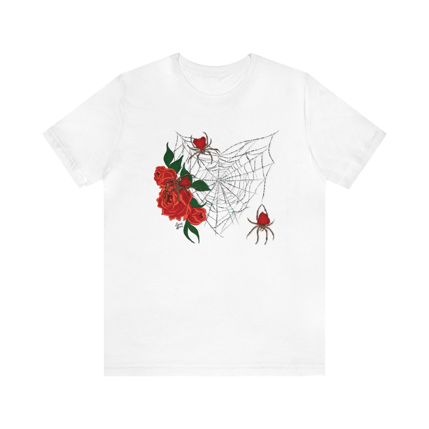 Valentine's Spiderweb - Unisex Tee