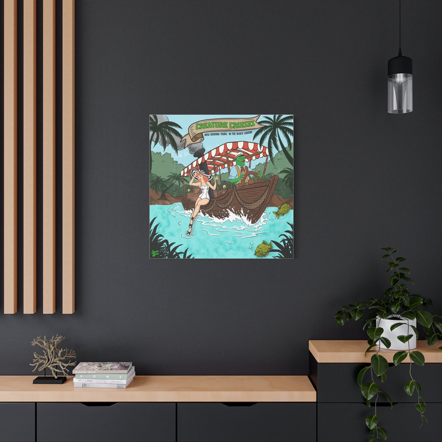 Creature Cruises - Canvas Print