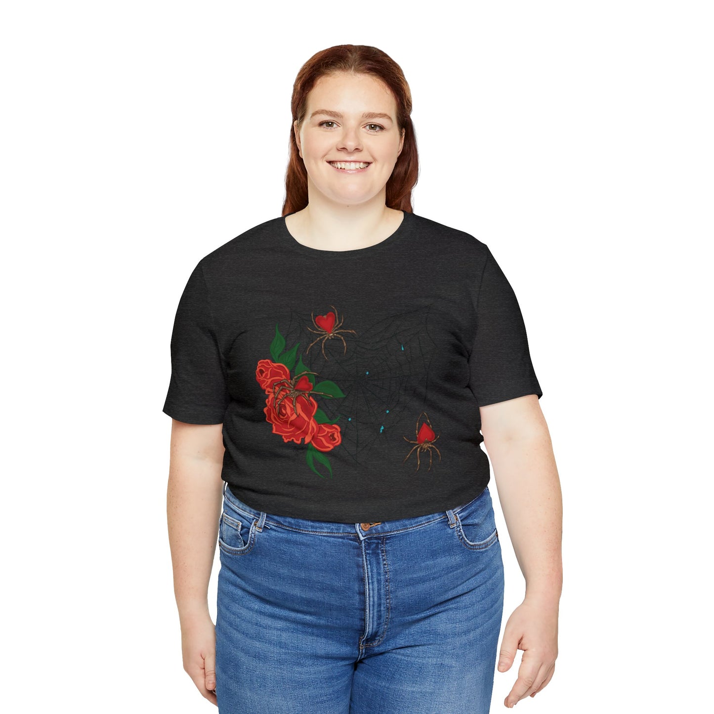 Valentine's Spiderweb - Unisex Tee