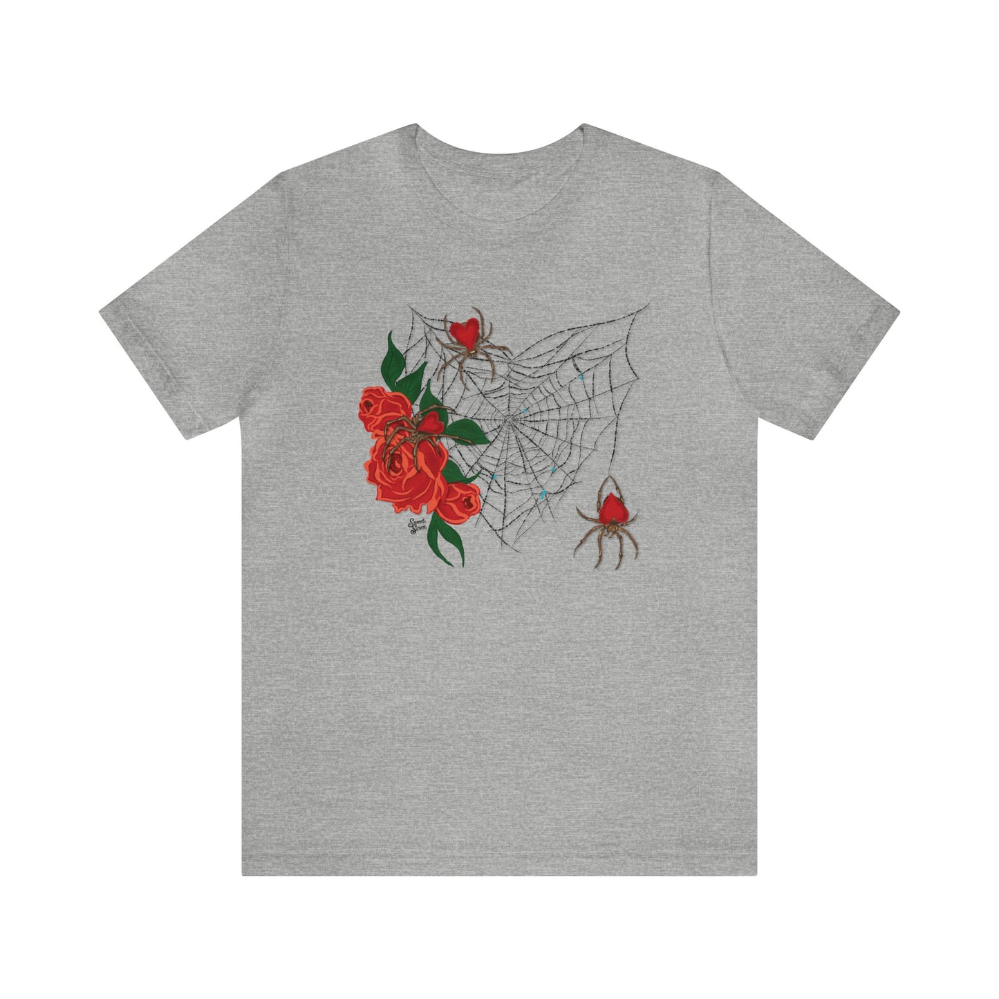 Valentine's Spiderweb - Unisex Tee