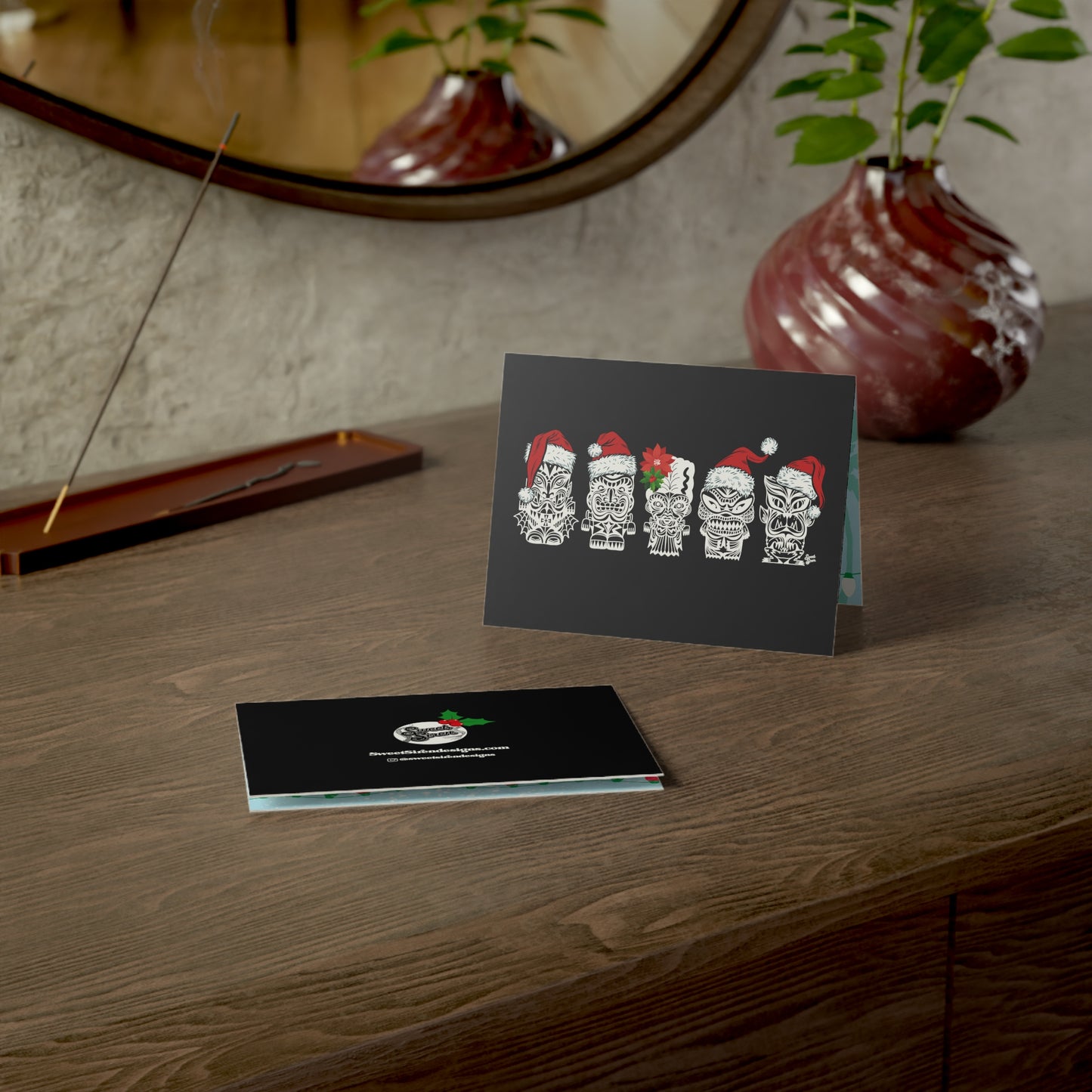 Tiki Monsters Aloha Holiday - Greeting Cards (1, 10, 30, and 50pcs)