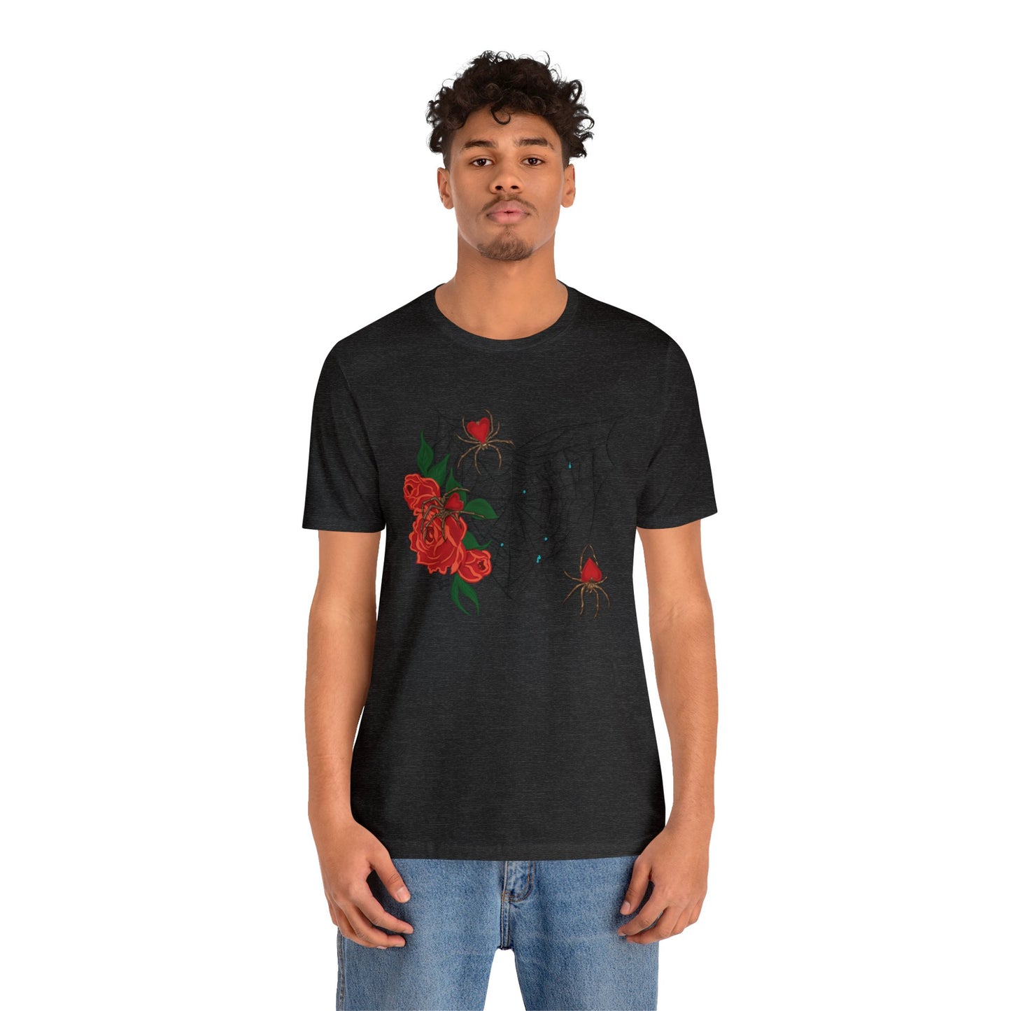 Valentine's Spiderweb - Unisex Tee