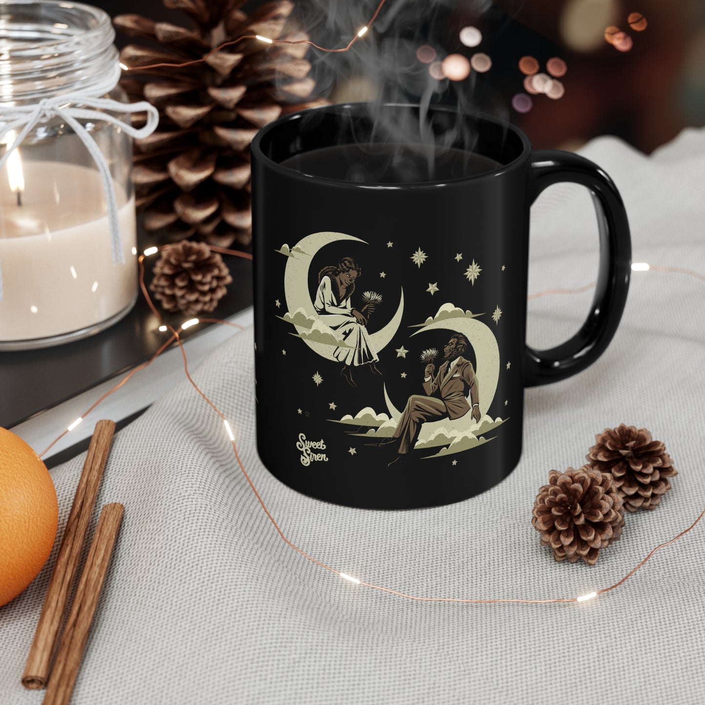 Queen of the Night - Werewolves -  11oz Black Mug