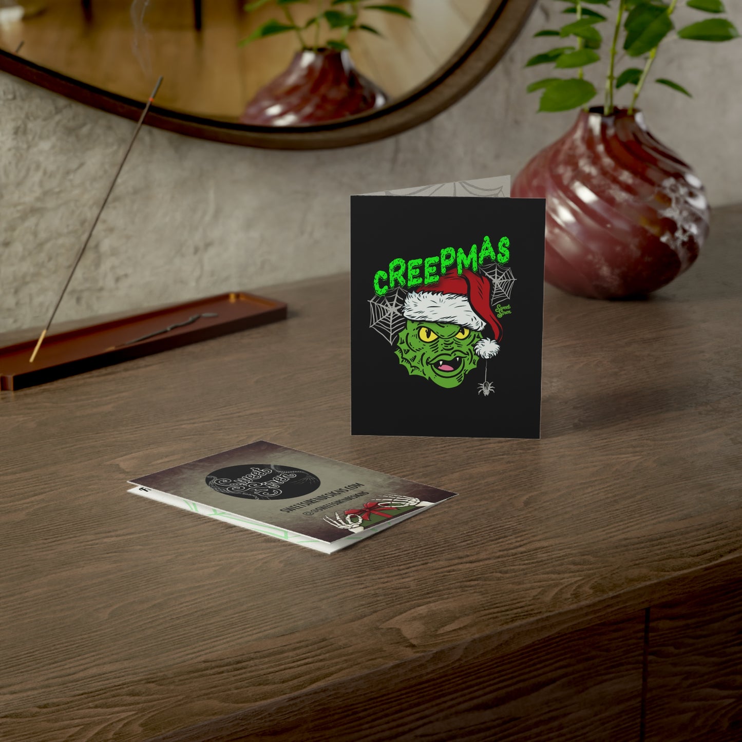 Creepmas Creature - Greeting Cards (1, 10, 30, and 50pcs)