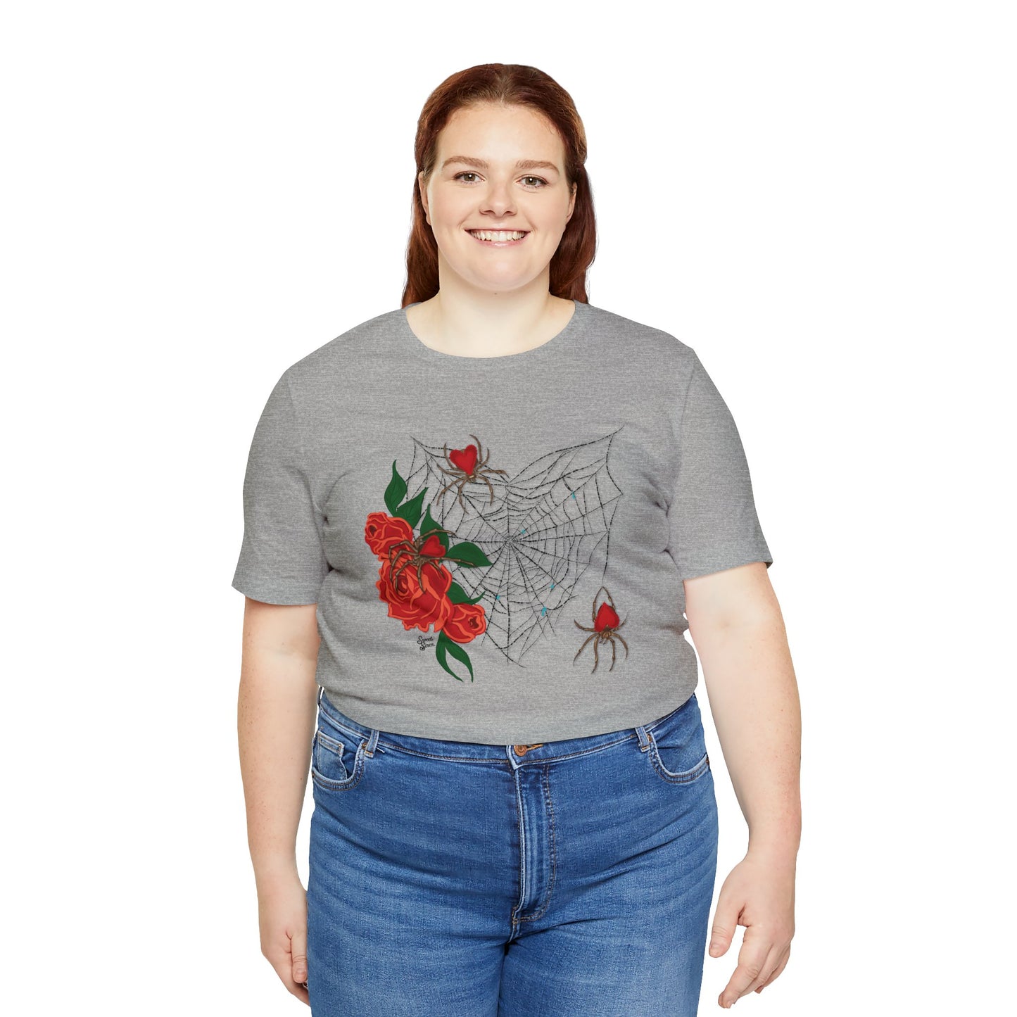 Valentine's Spiderweb - Unisex Tee
