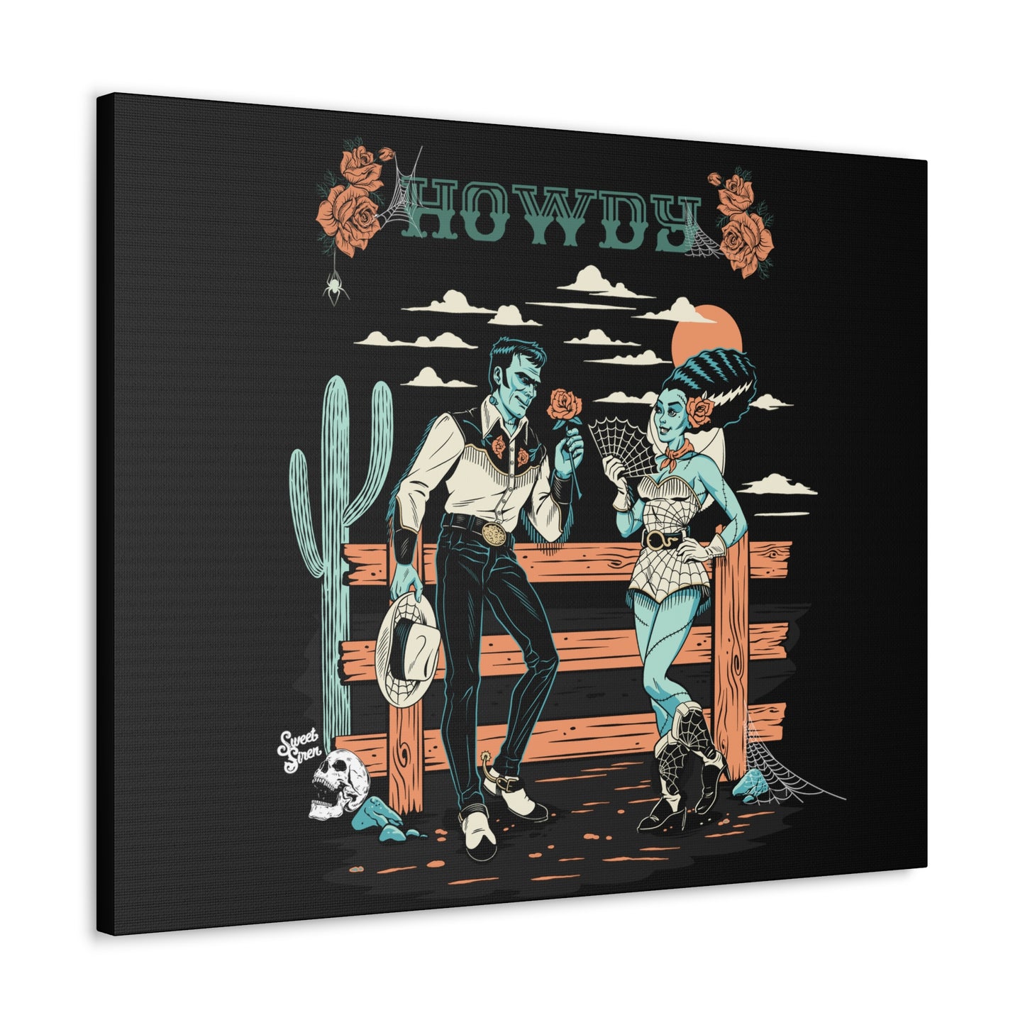 Howdy Monsters - Canvas Prints
