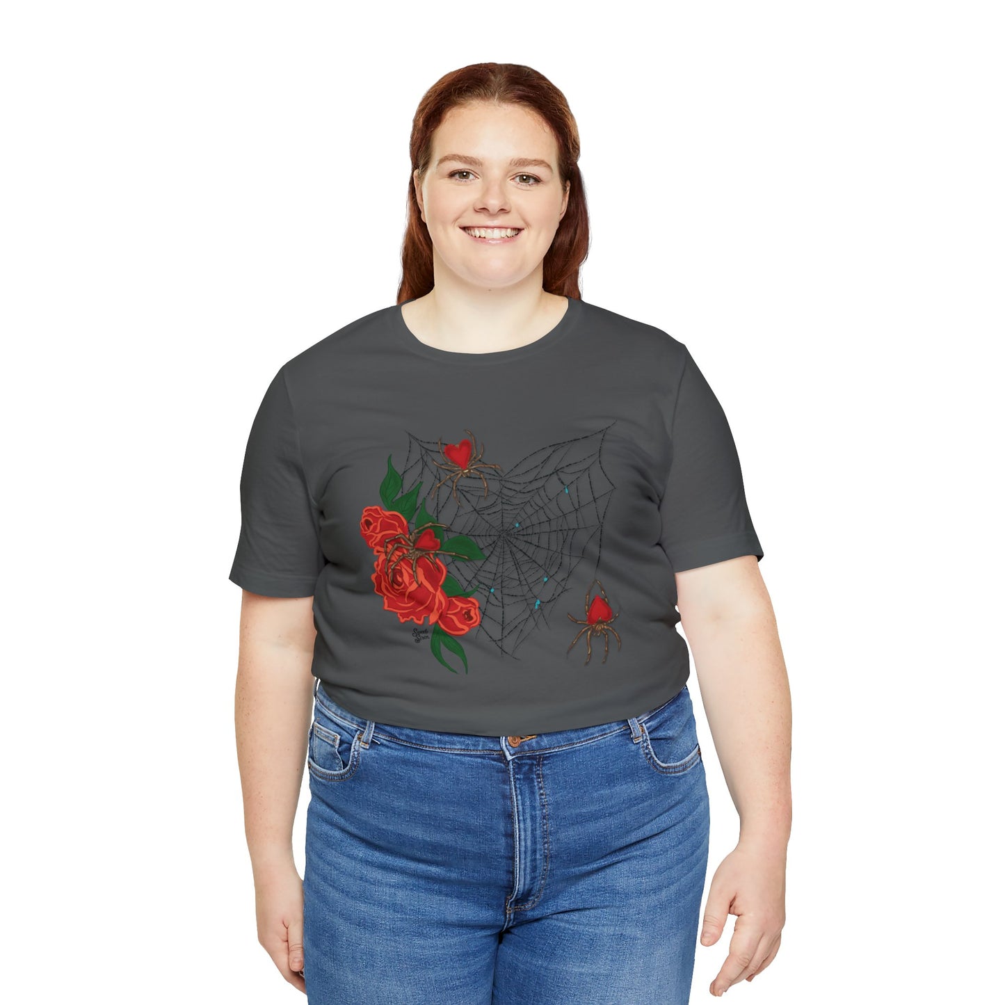 Valentine's Spiderweb - Unisex Tee