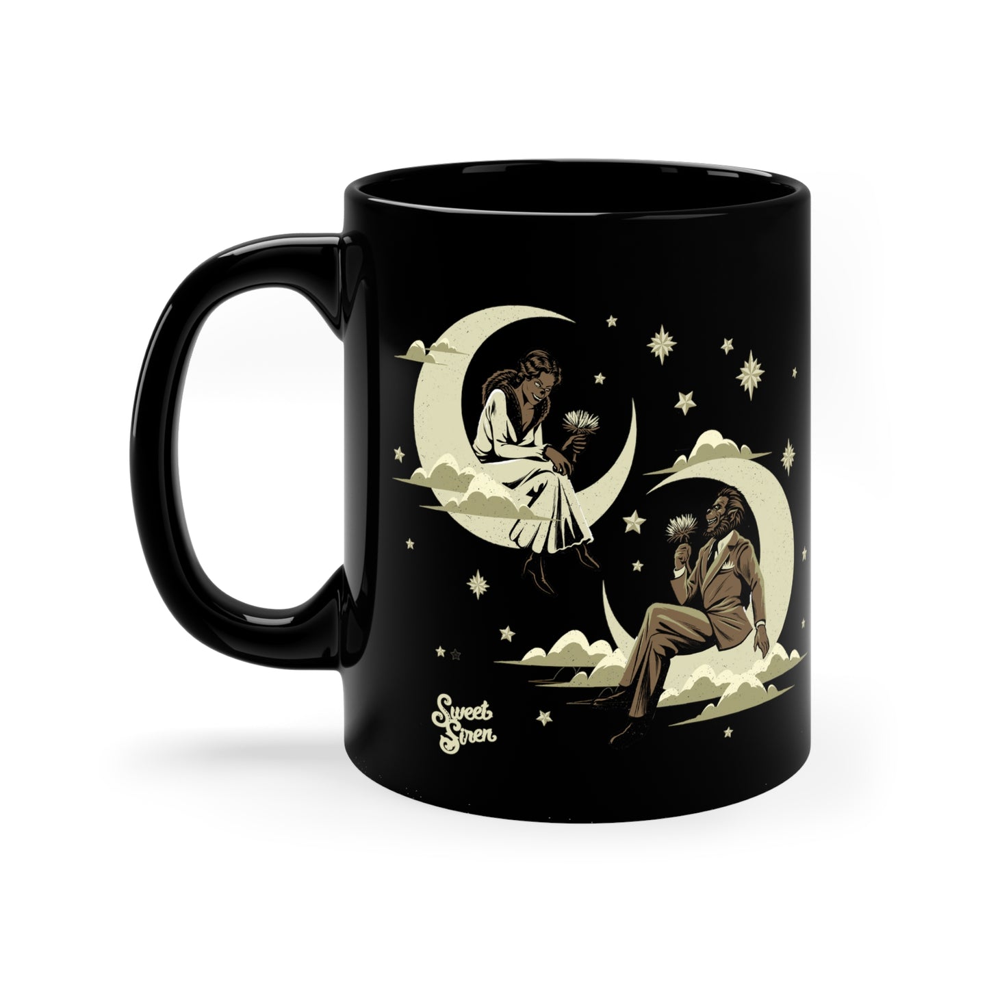 Queen of the Night - Werewolves -  11oz Black Mug