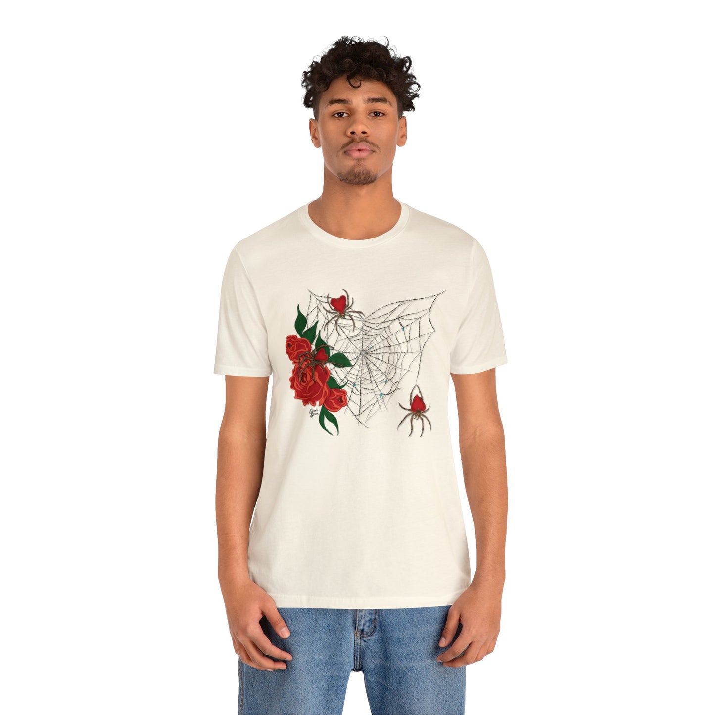 Valentine's Spiderweb - Unisex Tee