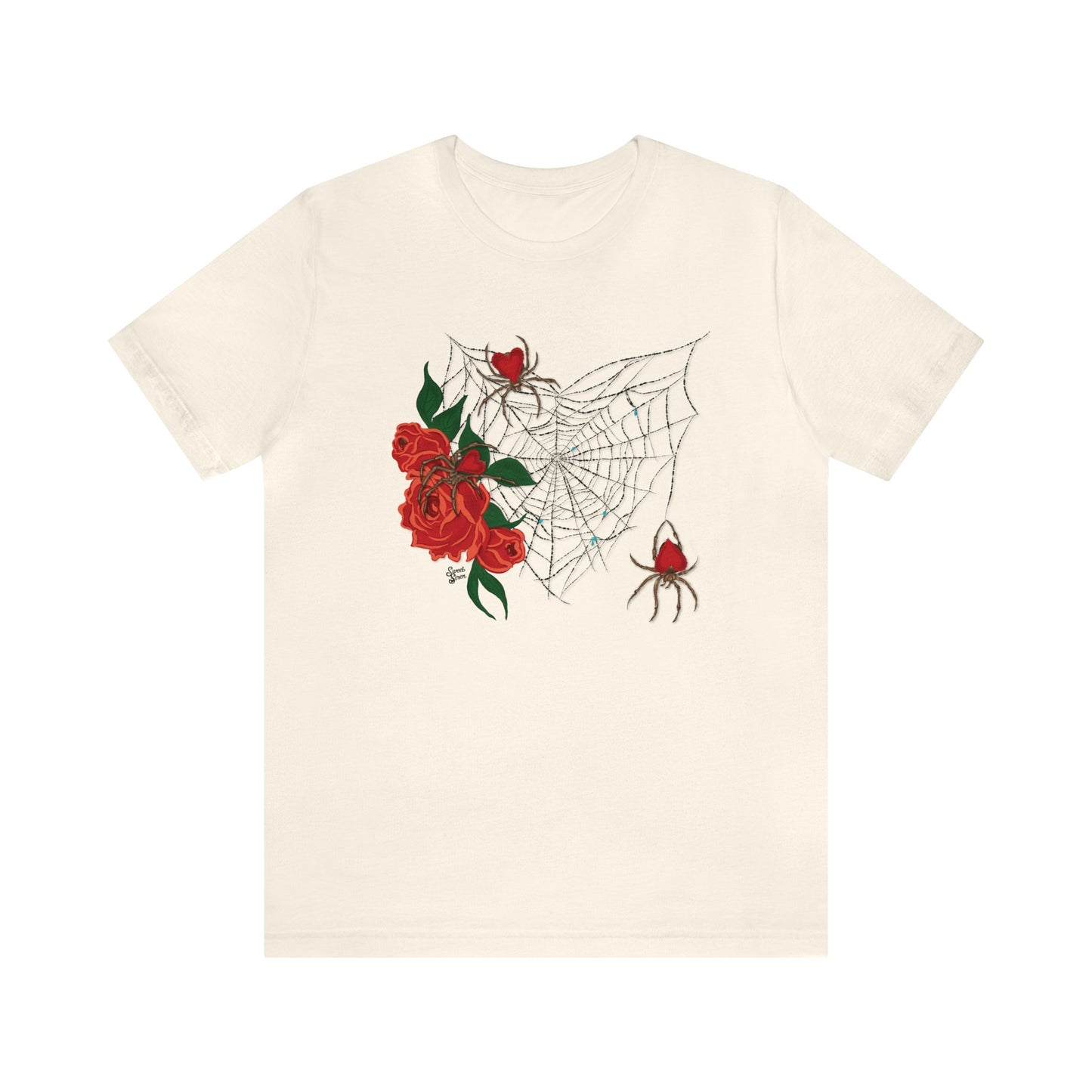 Valentine's Spiderweb - Unisex Tee