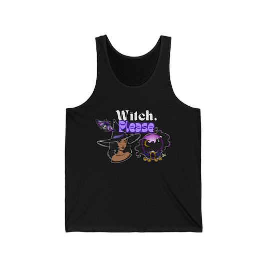 Witch, Please - Unisex Jersey Tank