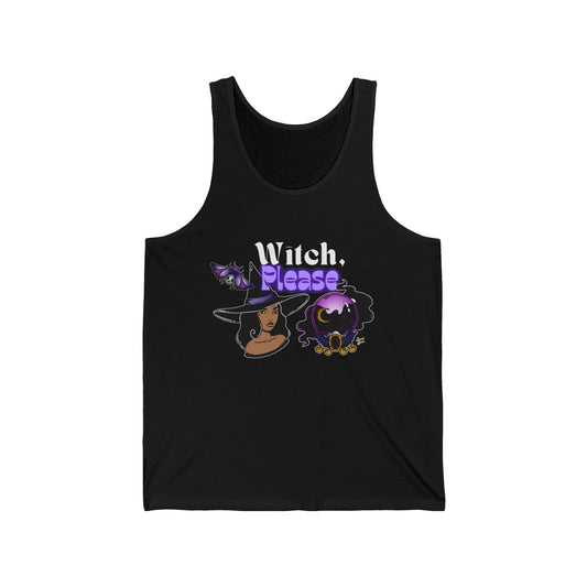 Witch, Please - Unisex Jersey Tank