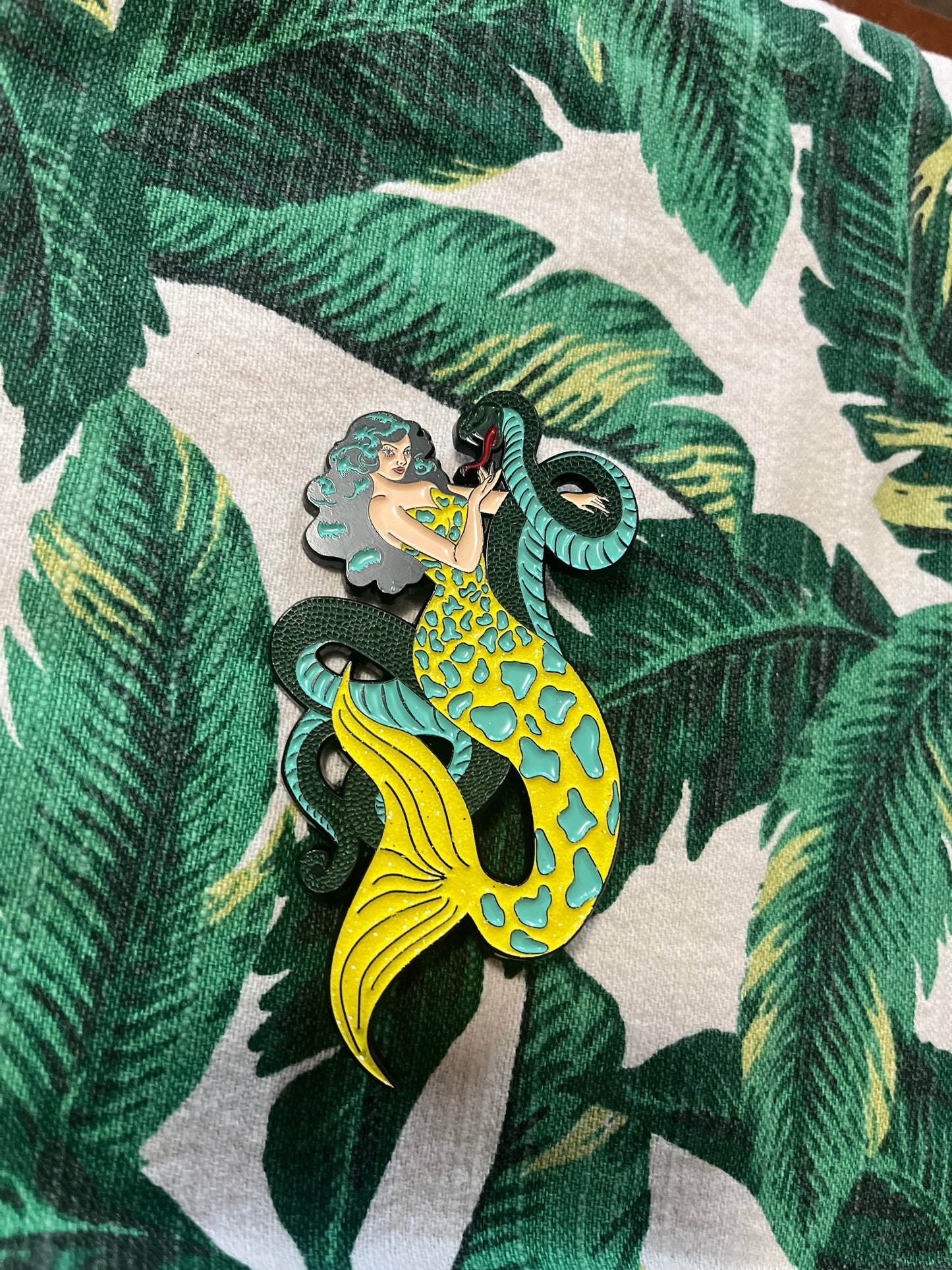 Mermaid’s Day 2025 Year of the Snake ENAMEL PIN