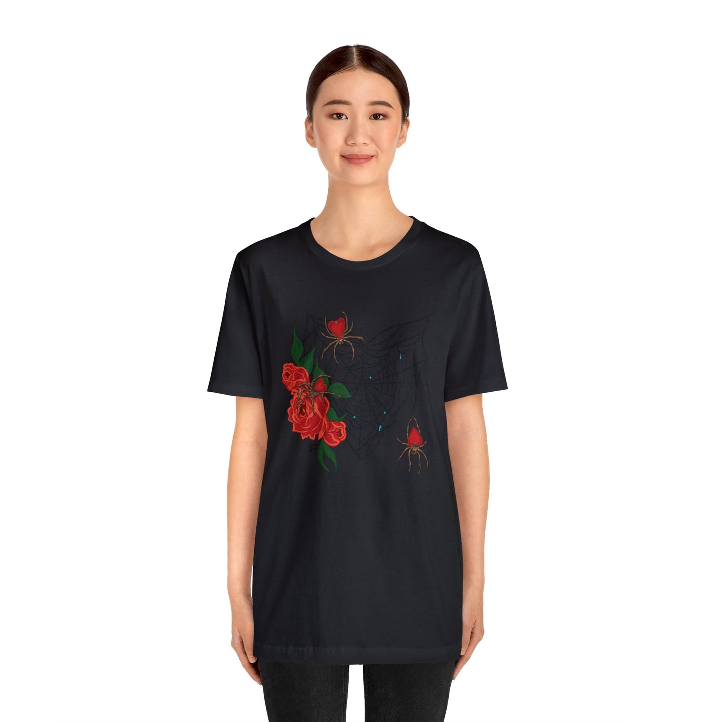 Valentine's Spiderweb - Unisex Tee