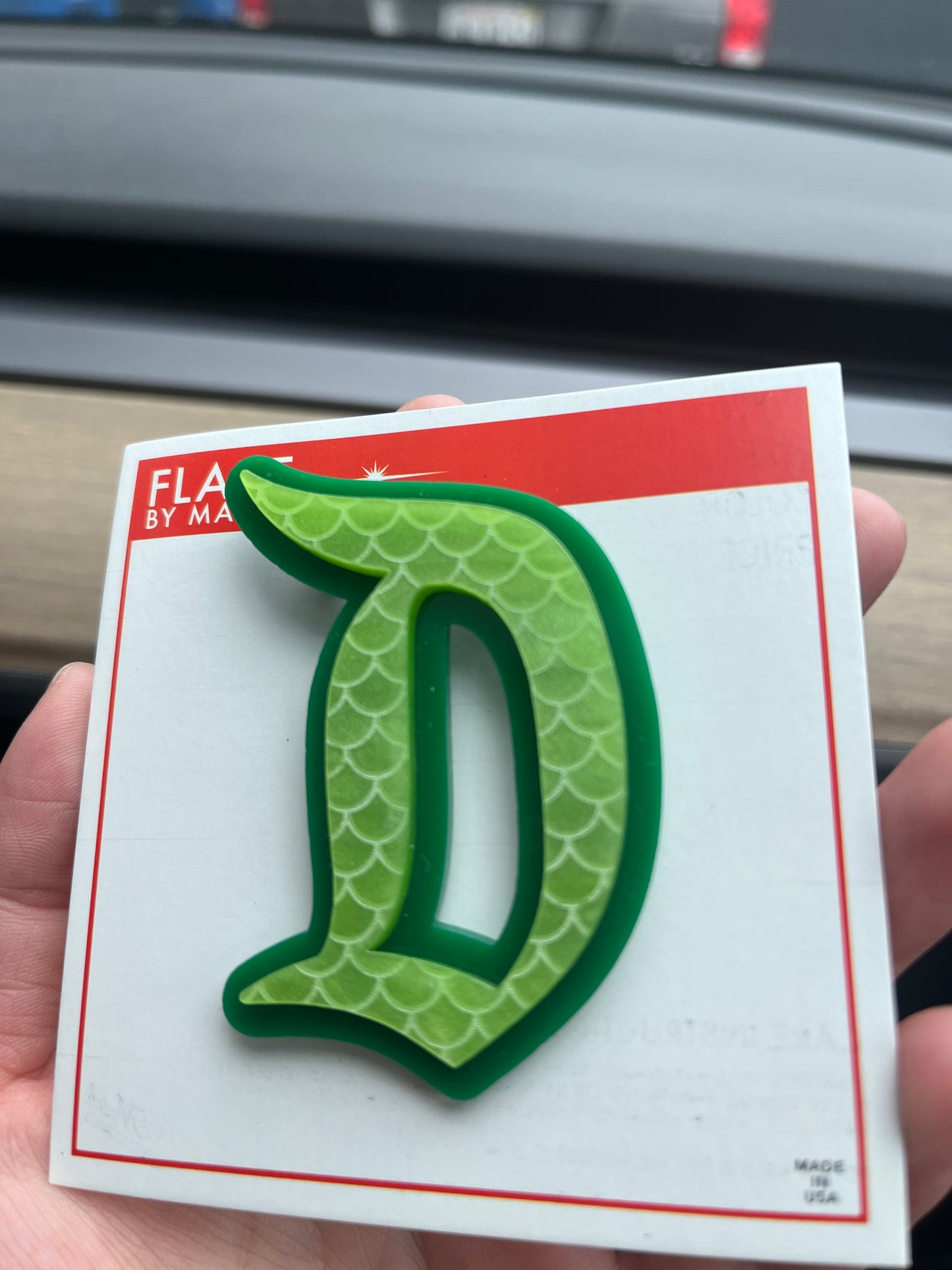 Mermaid’s Day 2025 Year of the Snake Theme "D" Brooch