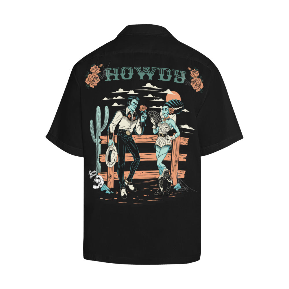 Howdy Monsters - Western Button Up Shirt