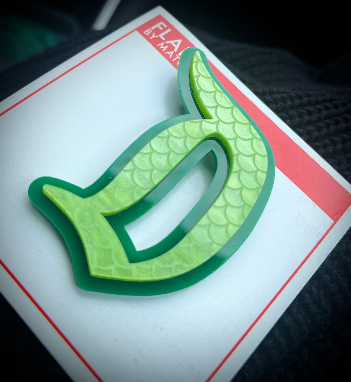 Mermaid’s Day 2025 Year of the Snake Theme "D" Brooch