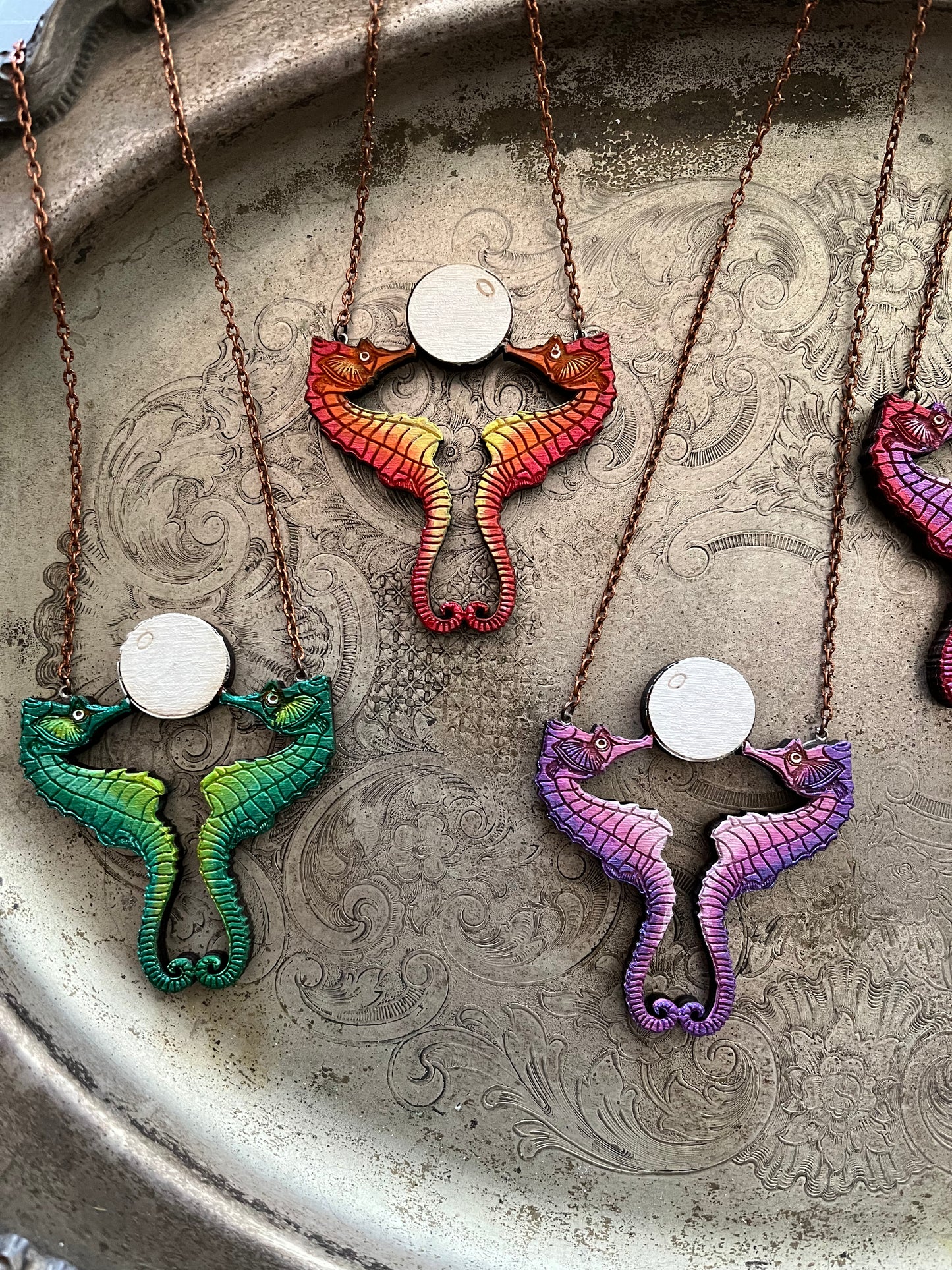 Seahorse Necklace - Large