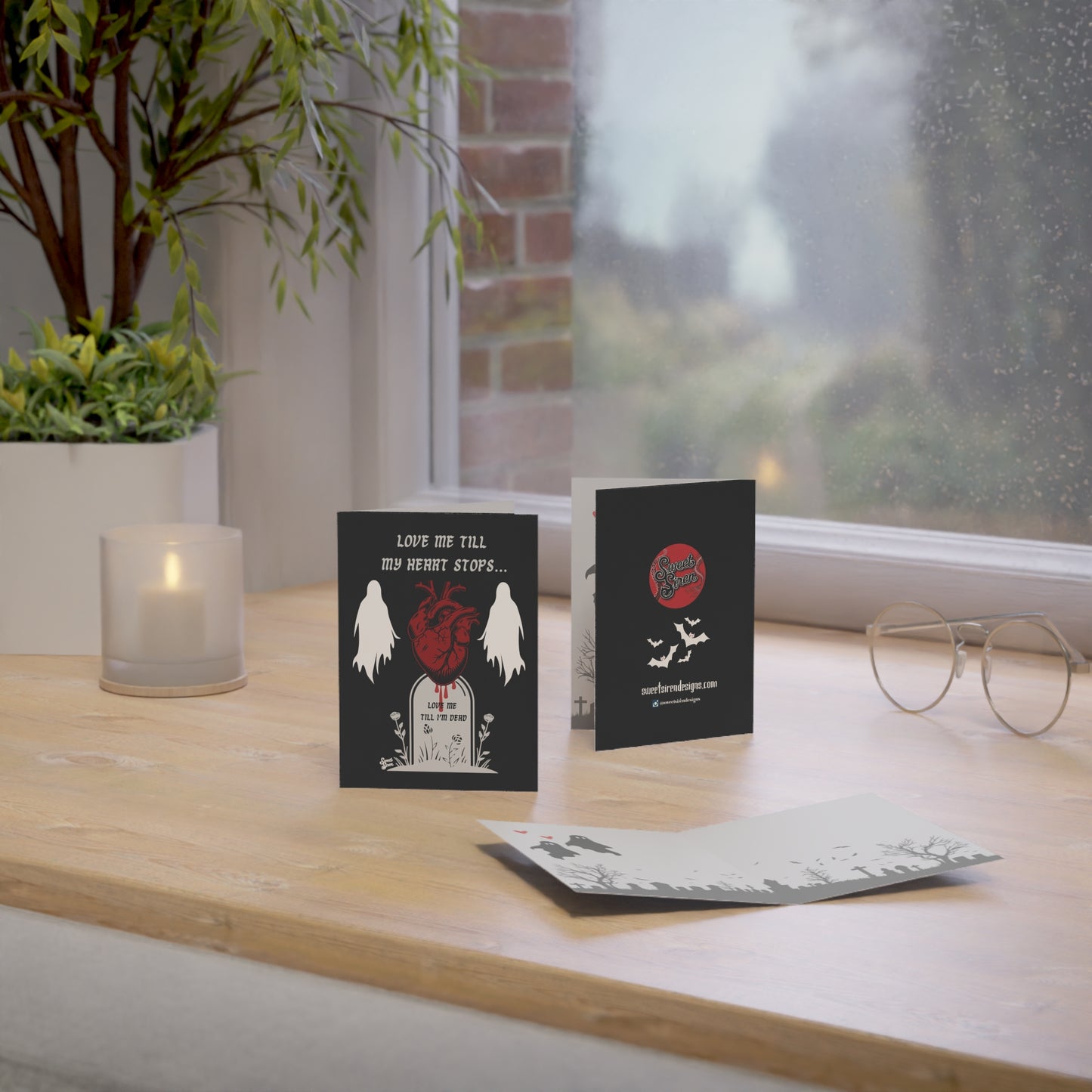 Love Me Till My Heart Stops - Greeting Cards