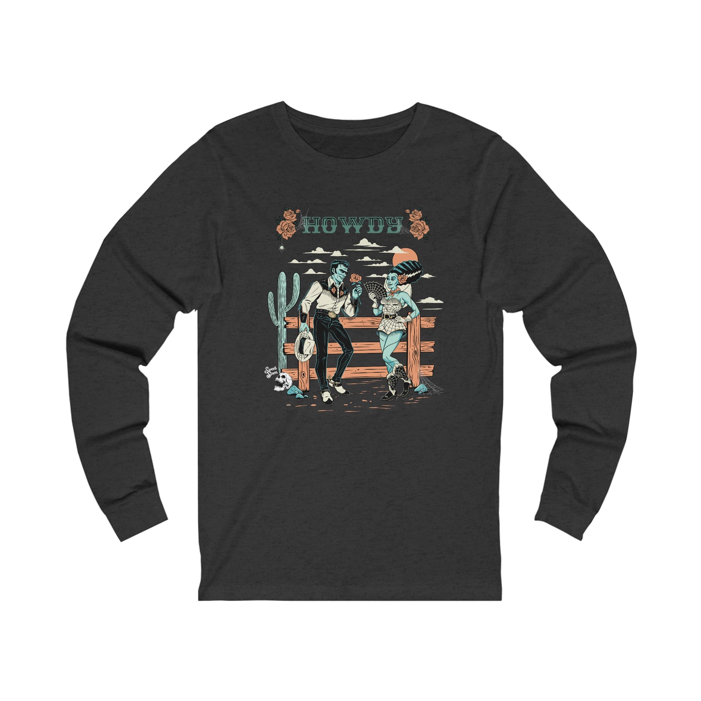 Howdy Monsters - Unisex Jersey Long Sleeve Tee