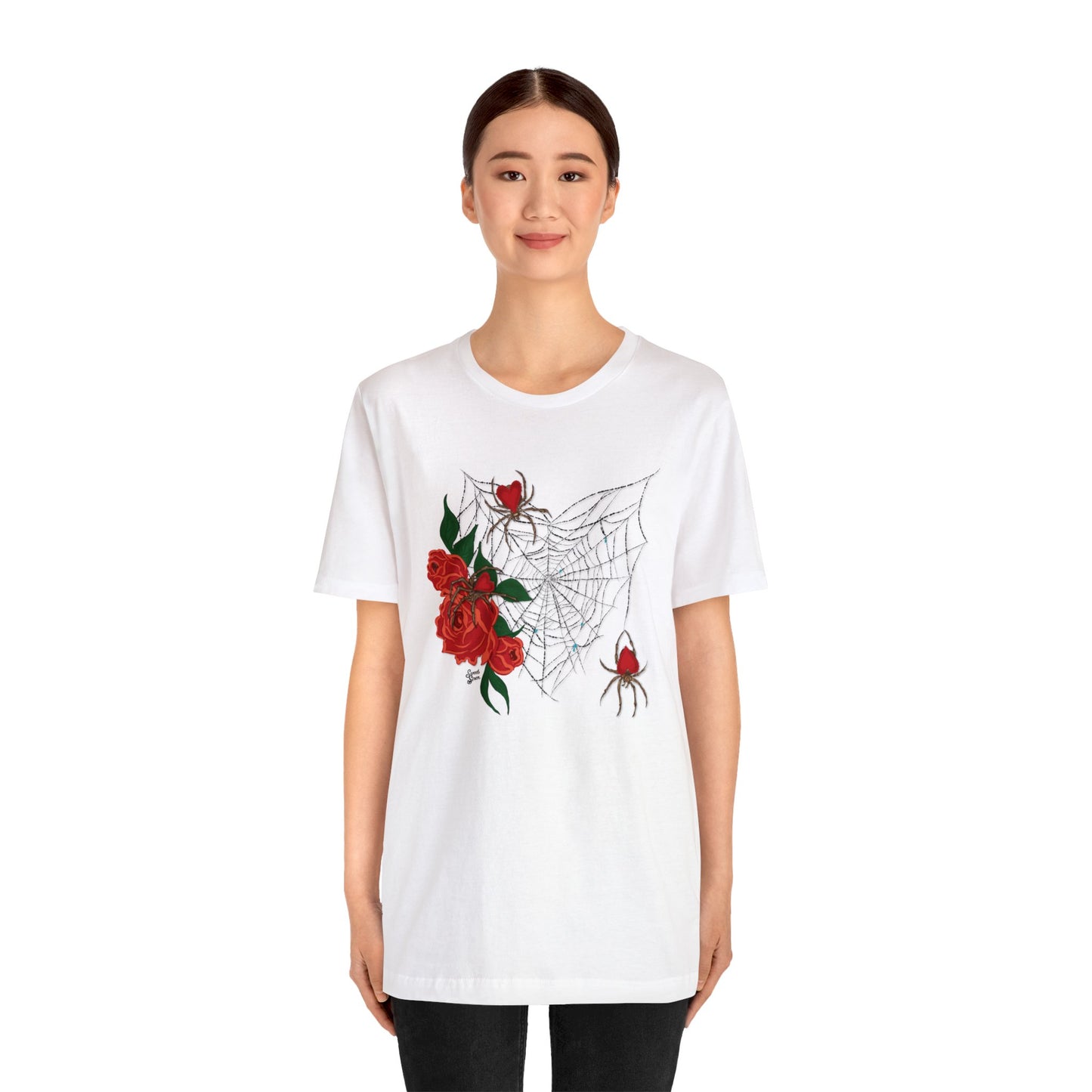 Valentine's Spiderweb - Unisex Tee