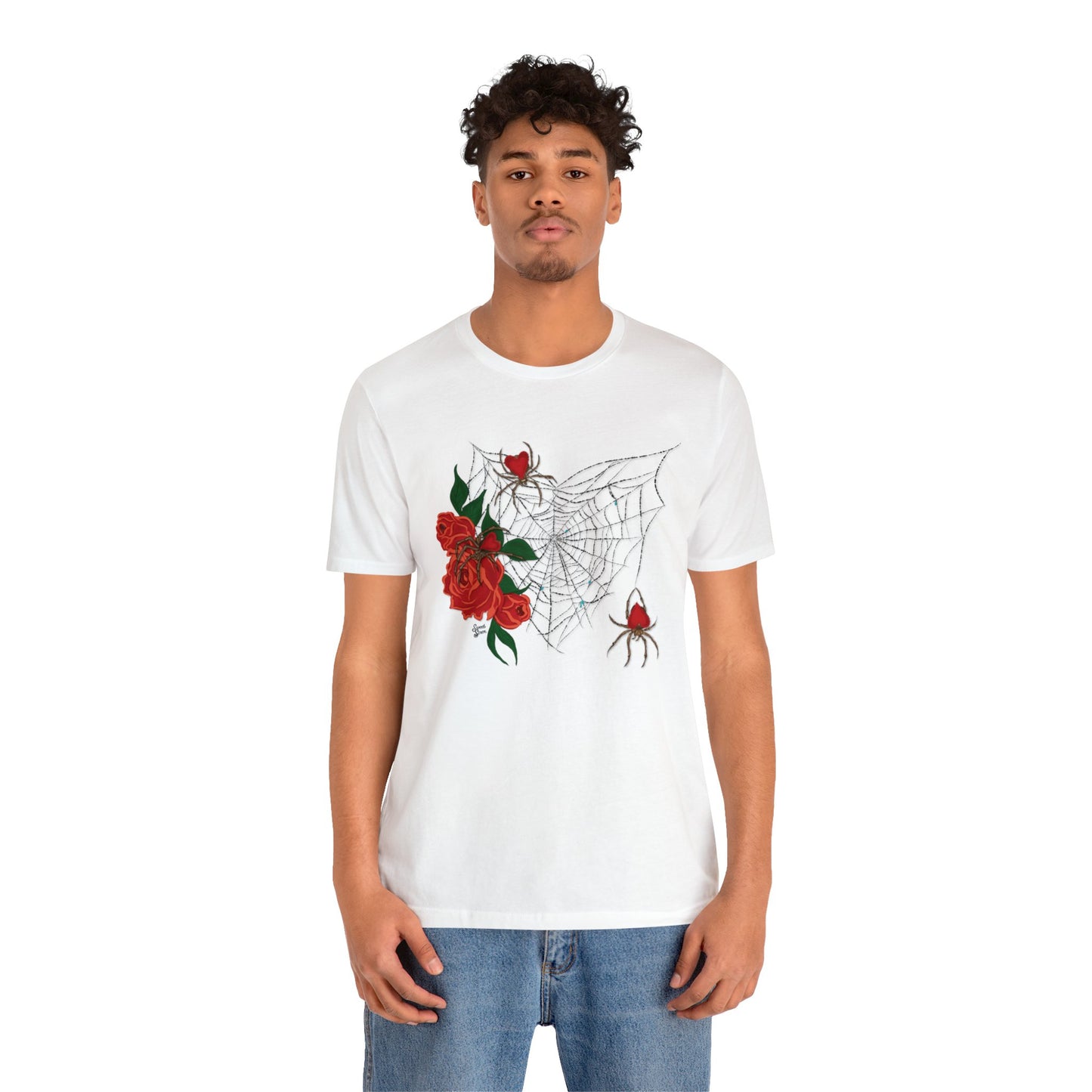 Valentine's Spiderweb - Unisex Tee