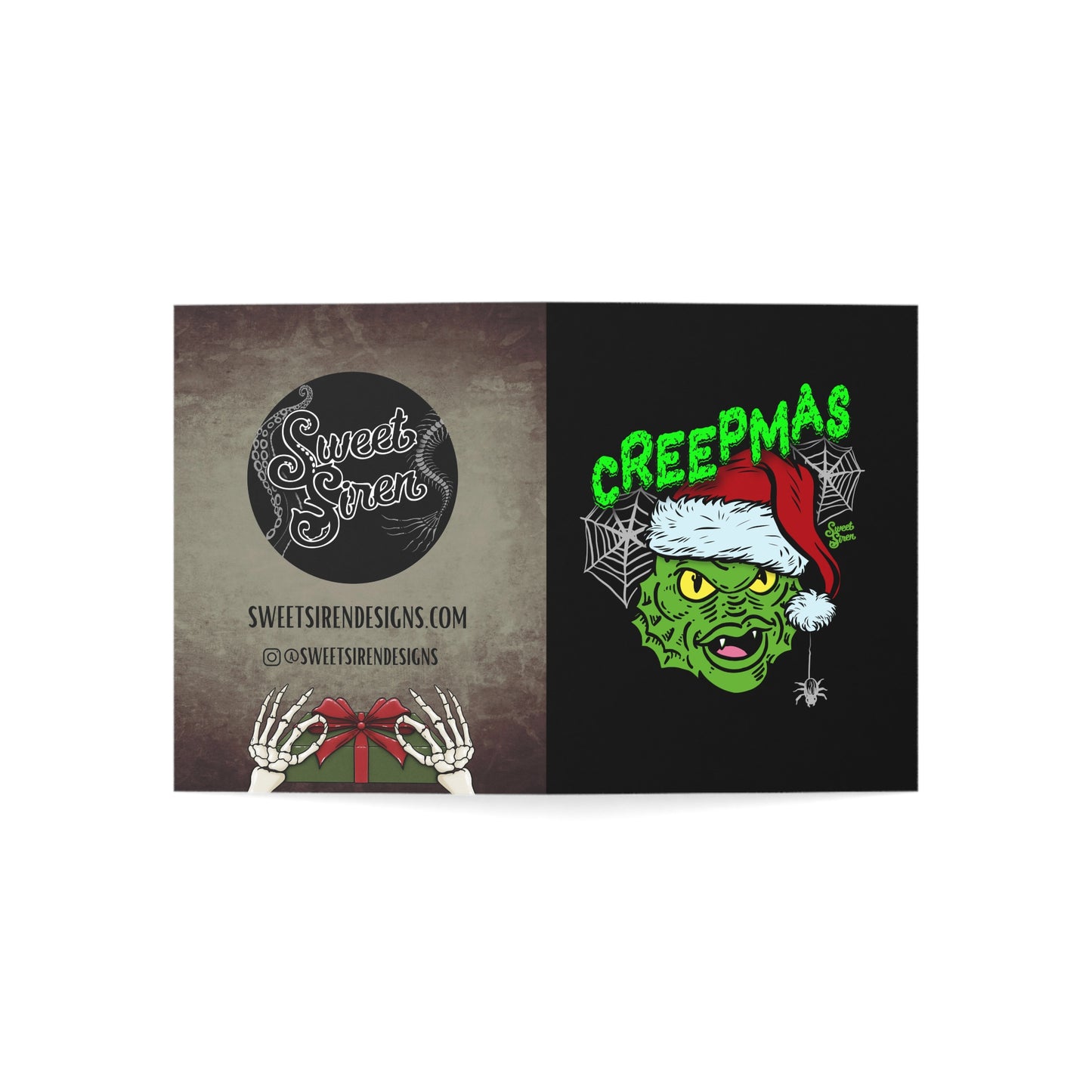 Creepmas Creature - Greeting Cards (1, 10, 30, and 50pcs)