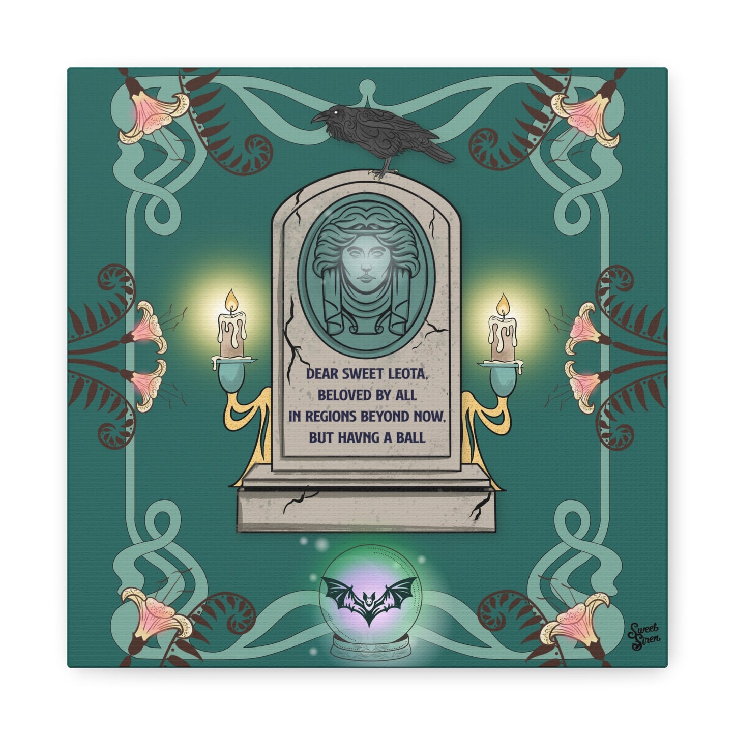 Sweet Leota - Canvas Print
