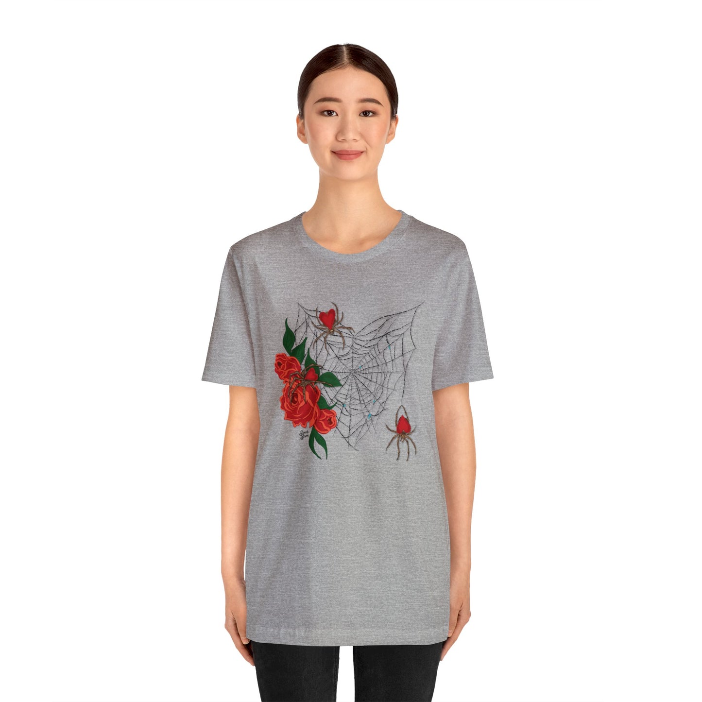 Valentine's Spiderweb - Unisex Tee