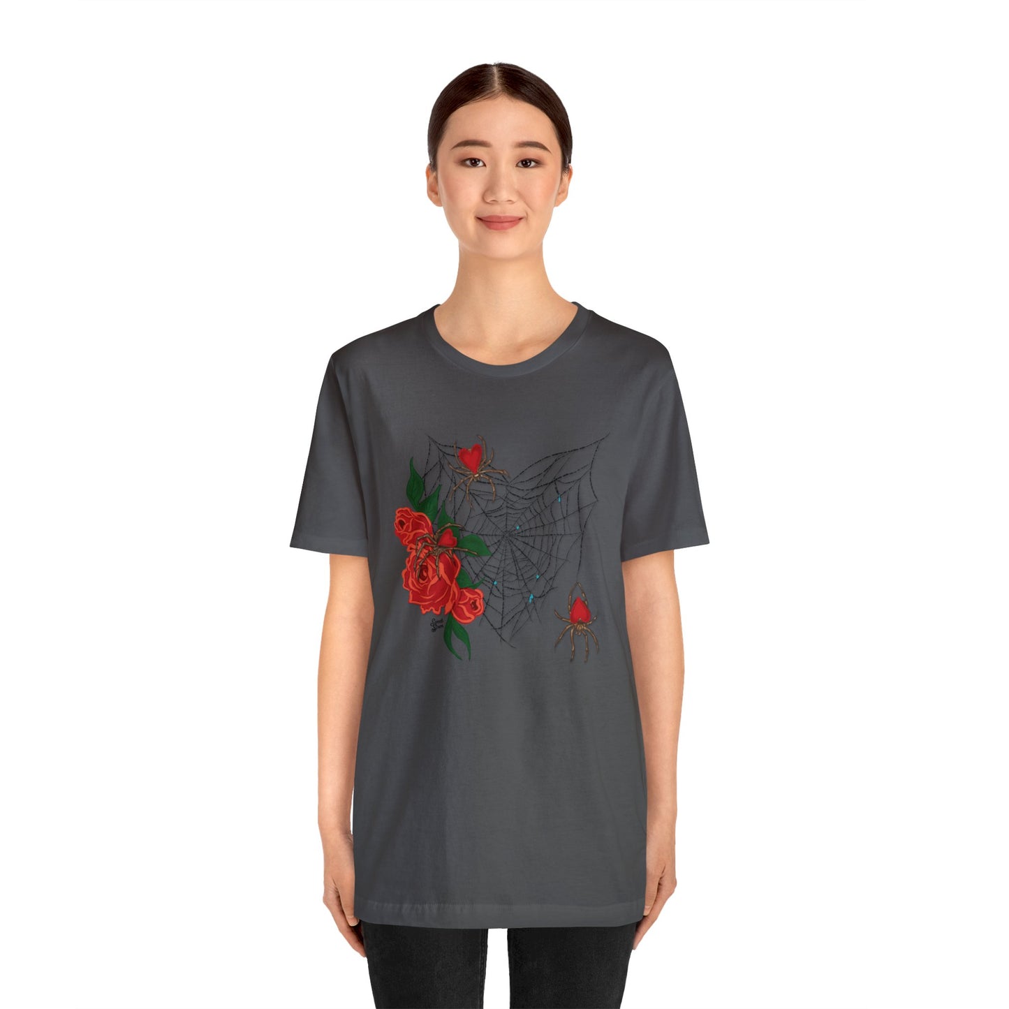 Valentine's Spiderweb - Unisex Tee