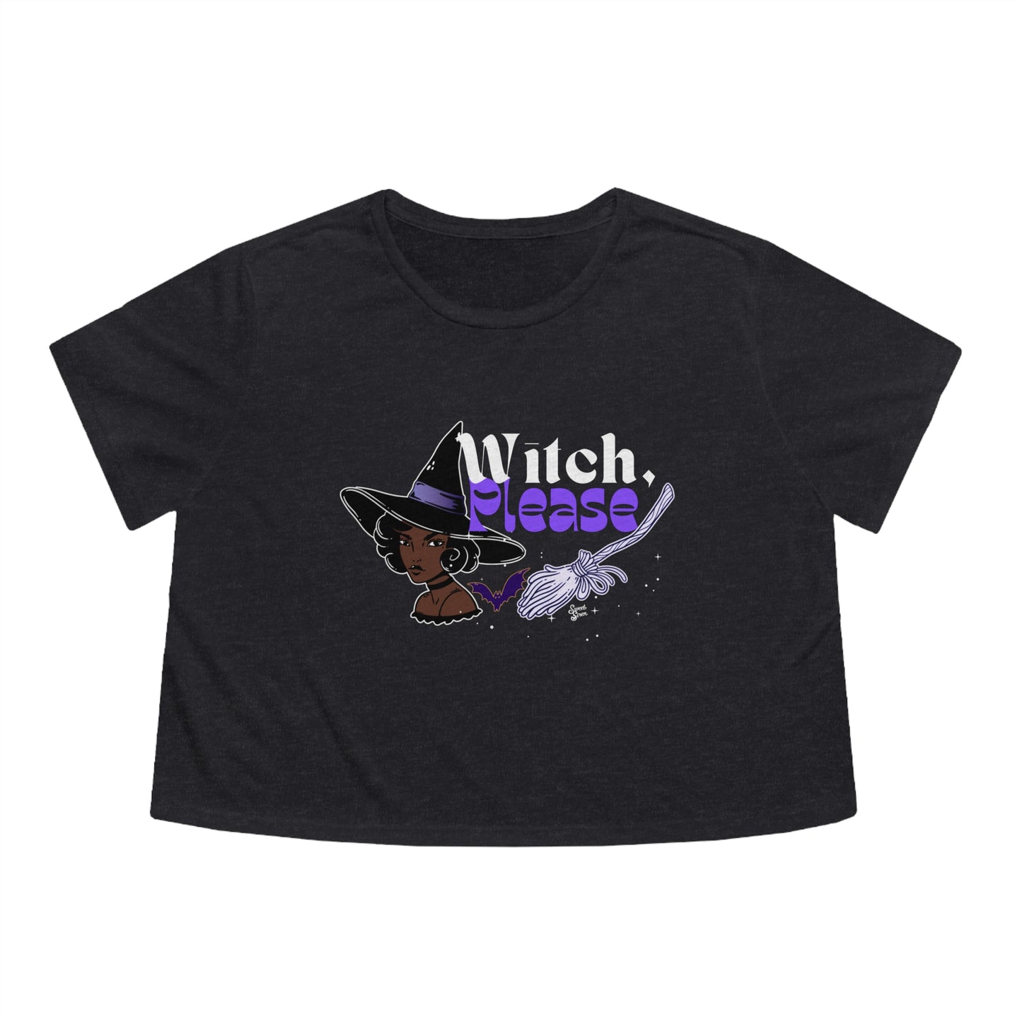 Witch, Please 2 - Women's Flowy Cropped Tee