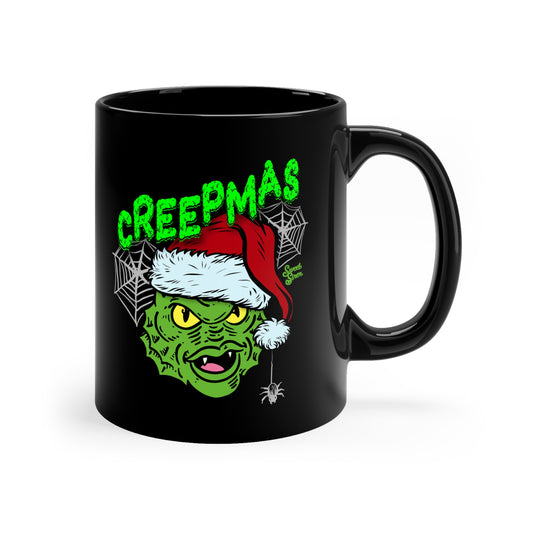 Creepmas Creature 11oz Black Mug