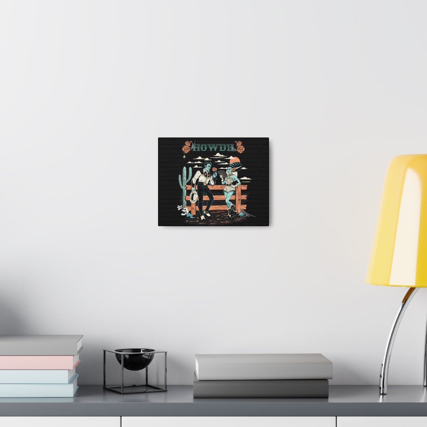 Howdy Monsters - Canvas Prints