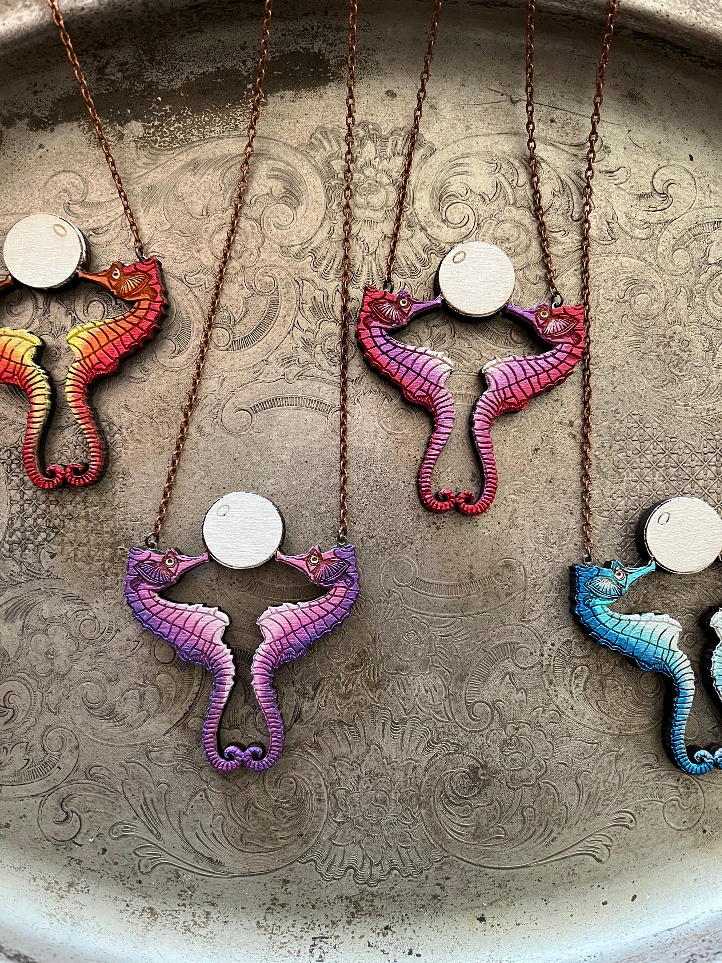 Seahorse Necklace - Large
